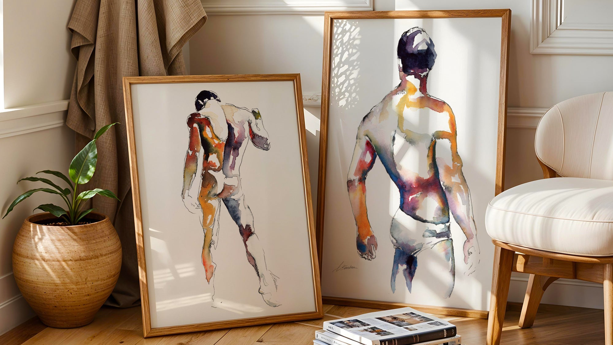peaches-and-briefs-male-figure-watercolor-art-prints-brenden-sanborn