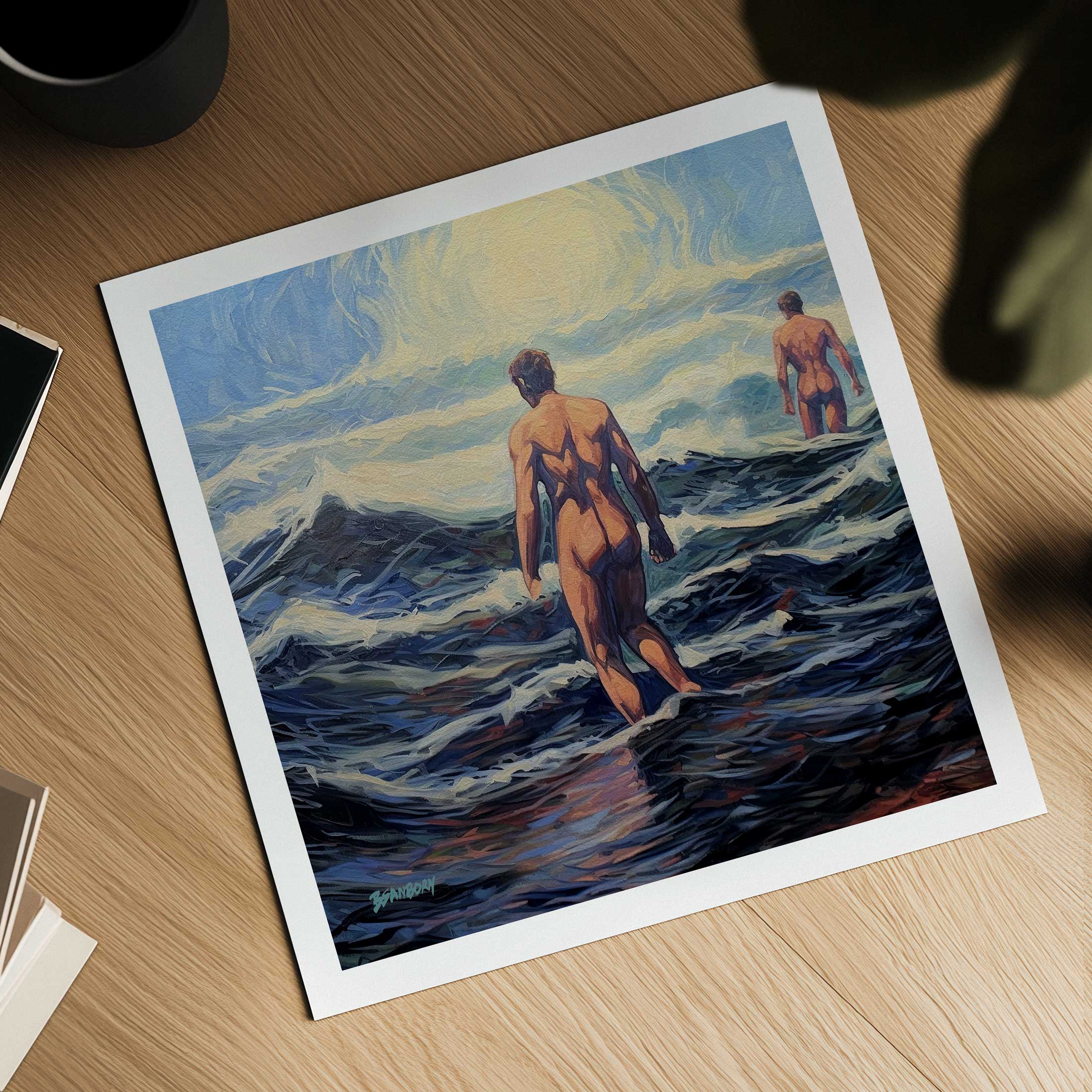 Into the Tides – Art Print Artist Brenden Sanborn
