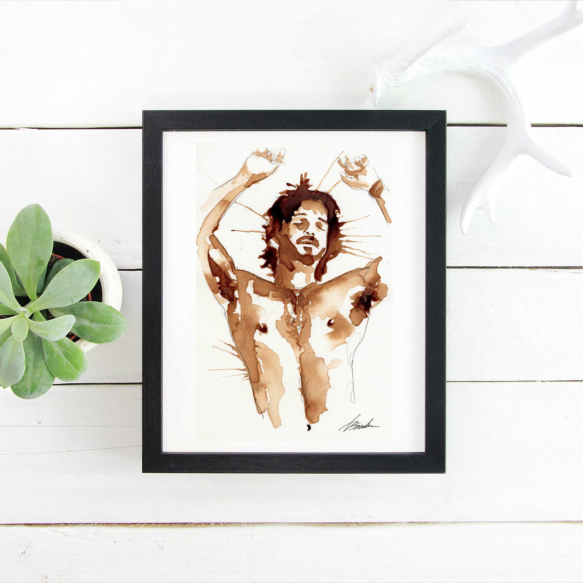 Cuban Heatwave – 6x9" Original Watercolor Artist Brenden Sanborn