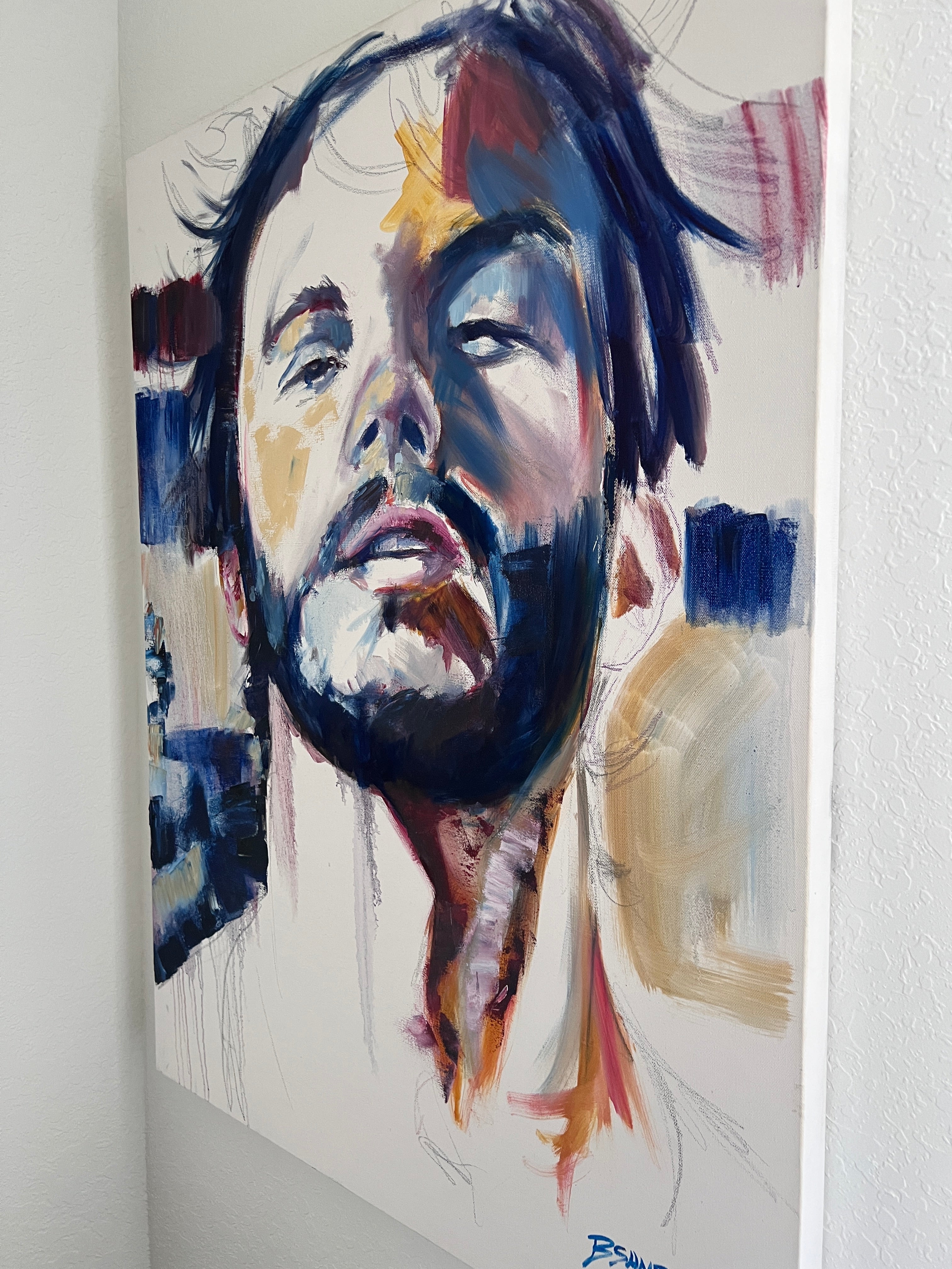What Lingers in the Quiet – 30x40" Original Oil on Canvas Artist Brenden Sanborn