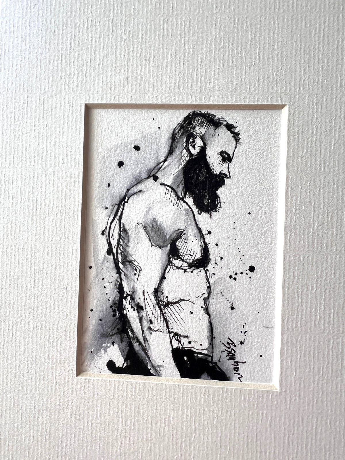 5x7 - OriginalArtwork0884 Artist Brenden Sanborn
