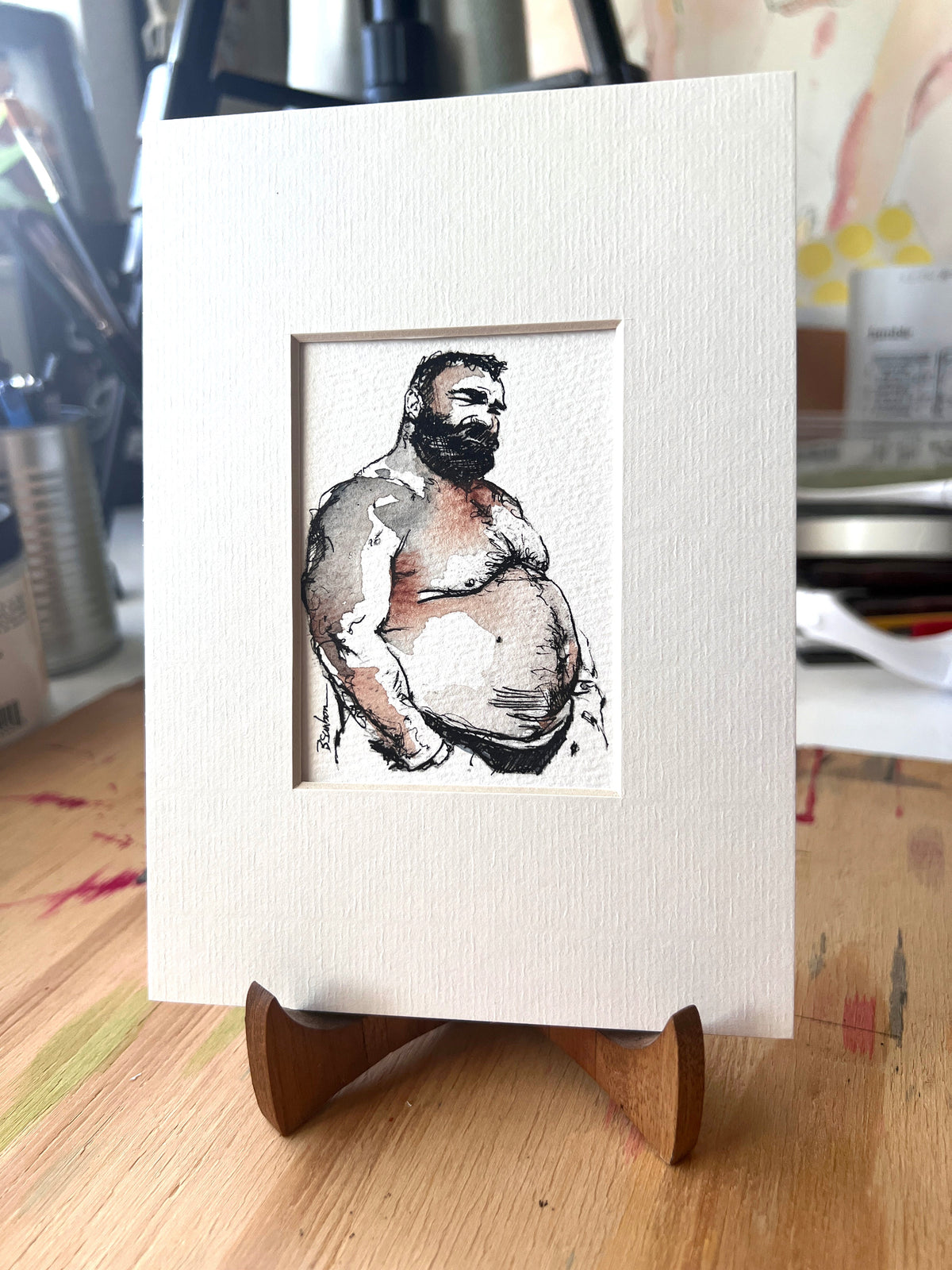 5x7 - OriginalArtwork0882 Artist Brenden Sanborn