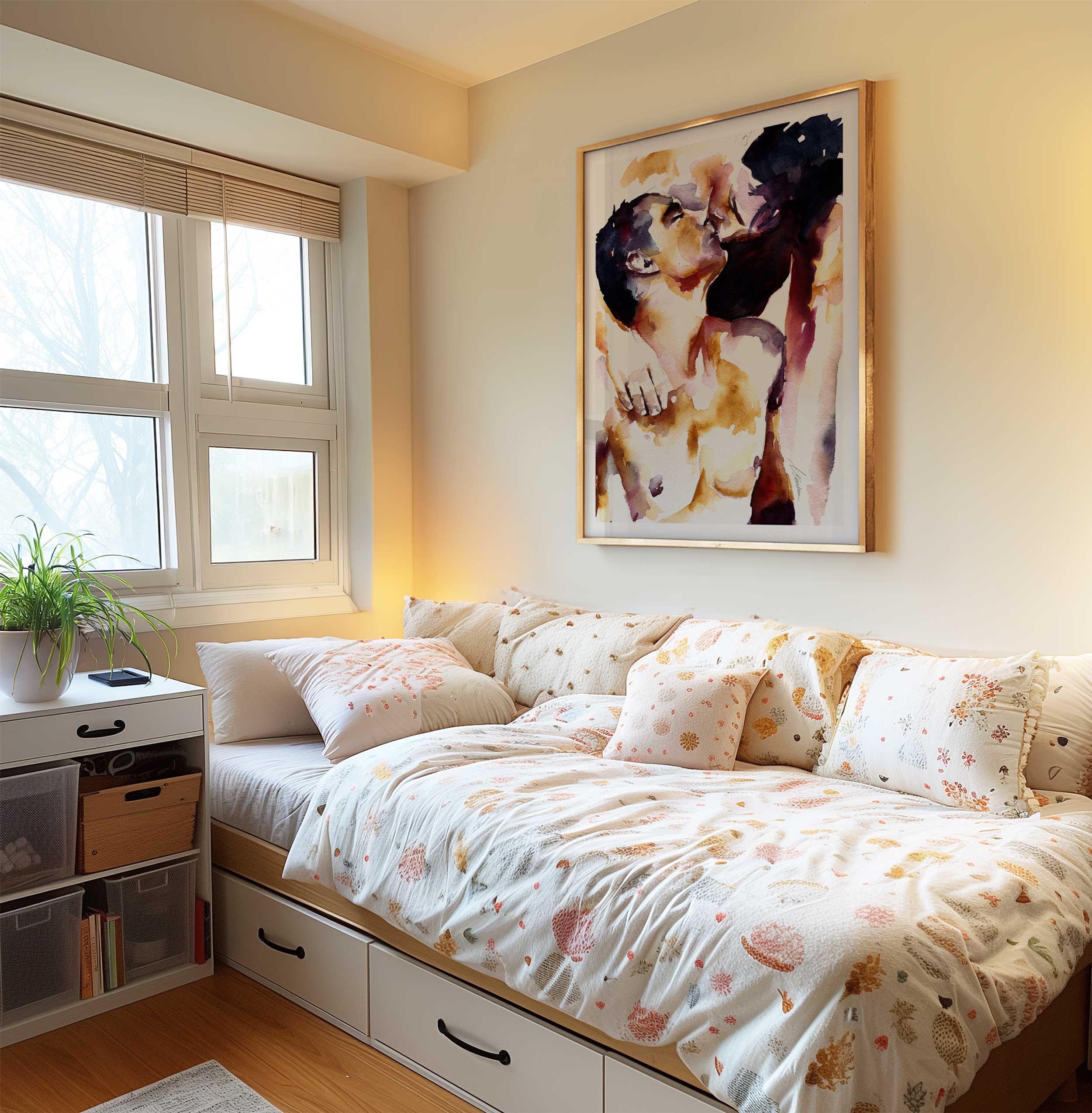 Soft Murmurs and Tender Touch – Art Print Artist Brenden Sanborn