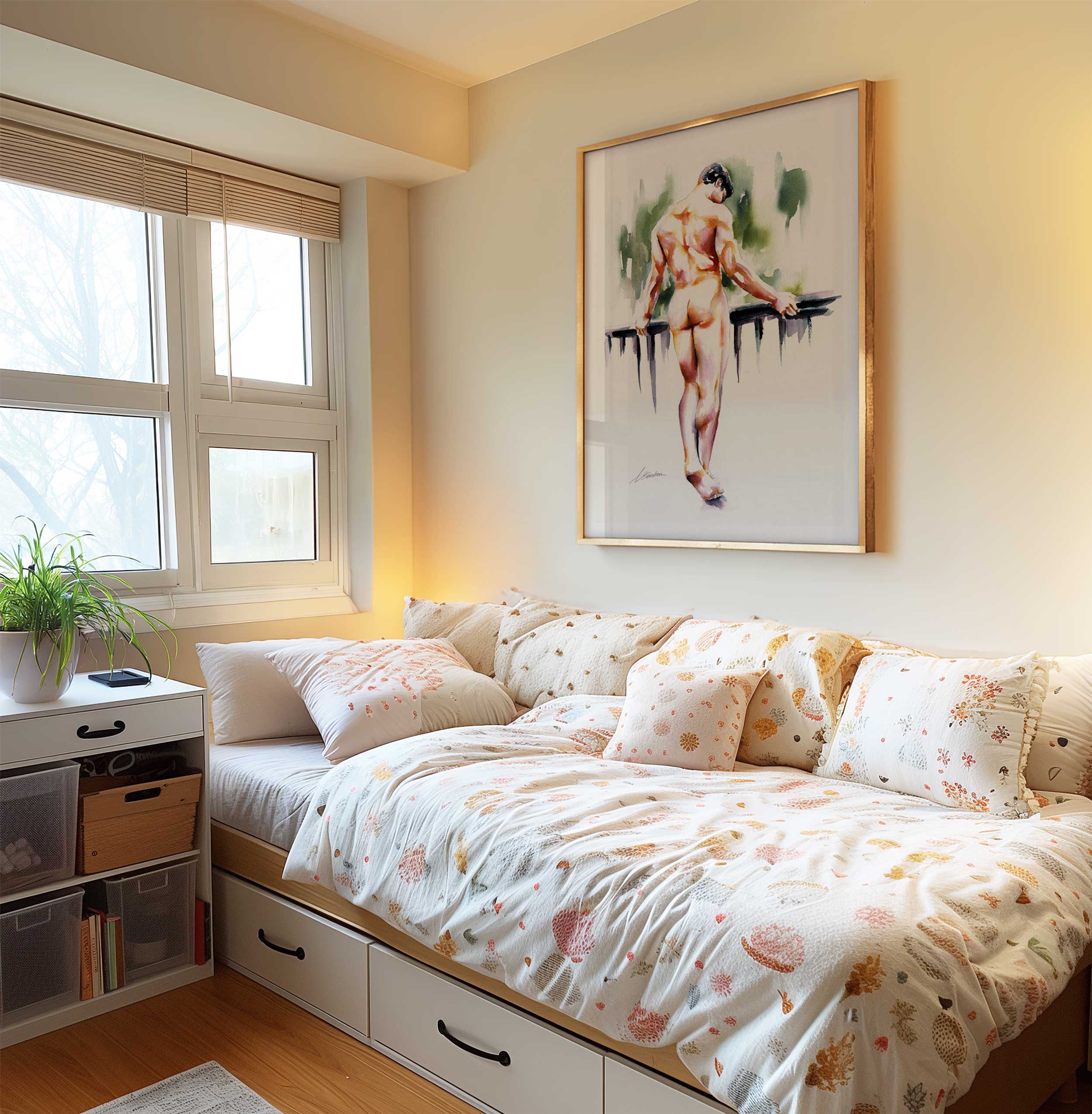 Leaning into the Breeze – Art Print Artist Brenden Sanborn