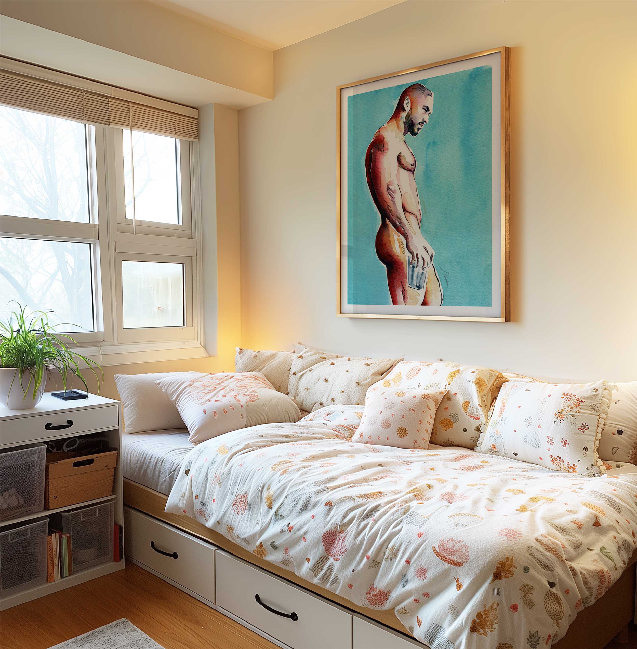 A Quiet Pour – Art Print Artist Brenden Sanborn