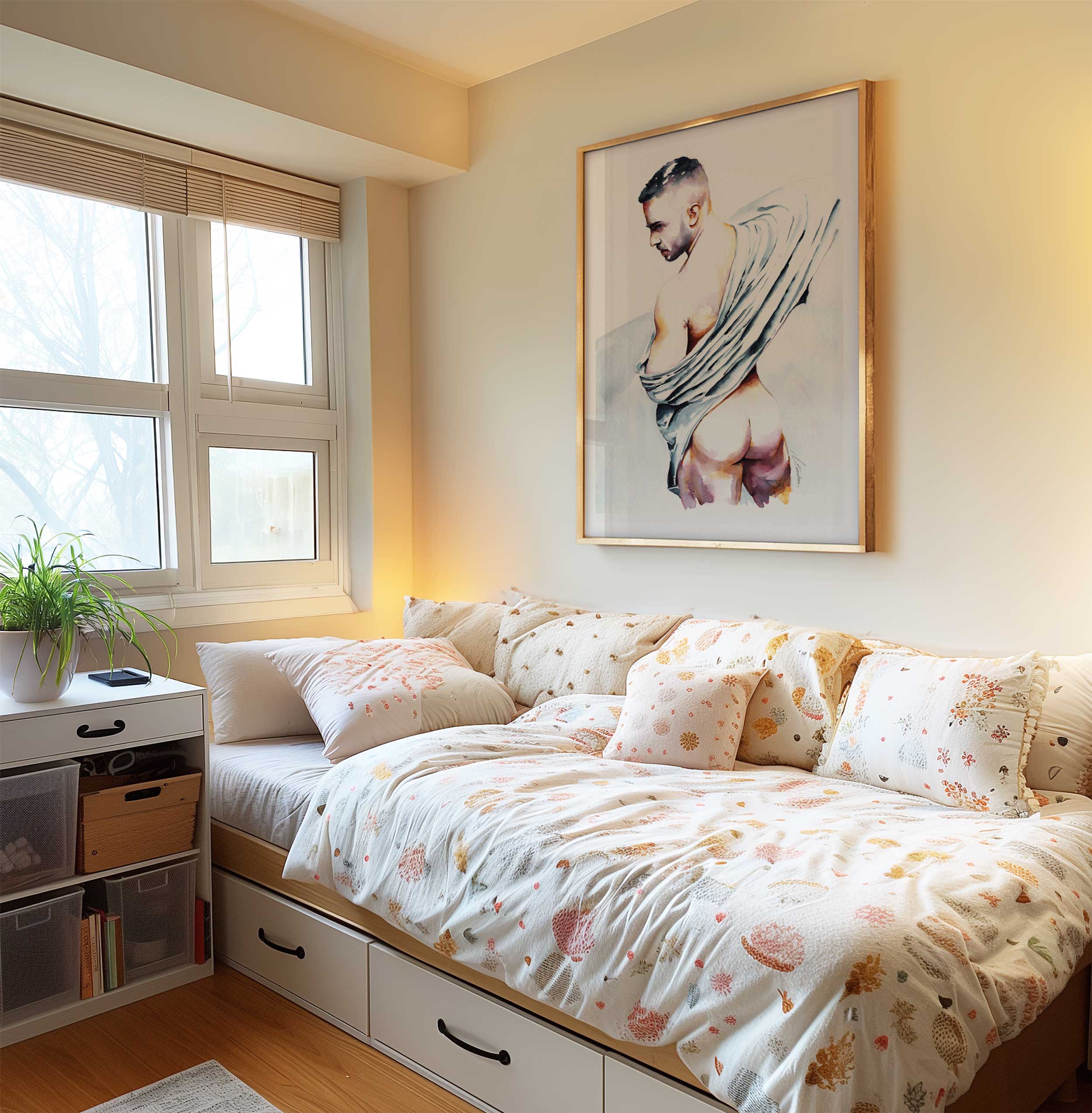 Draped in Temptation – Art Print Artist Brenden Sanborn