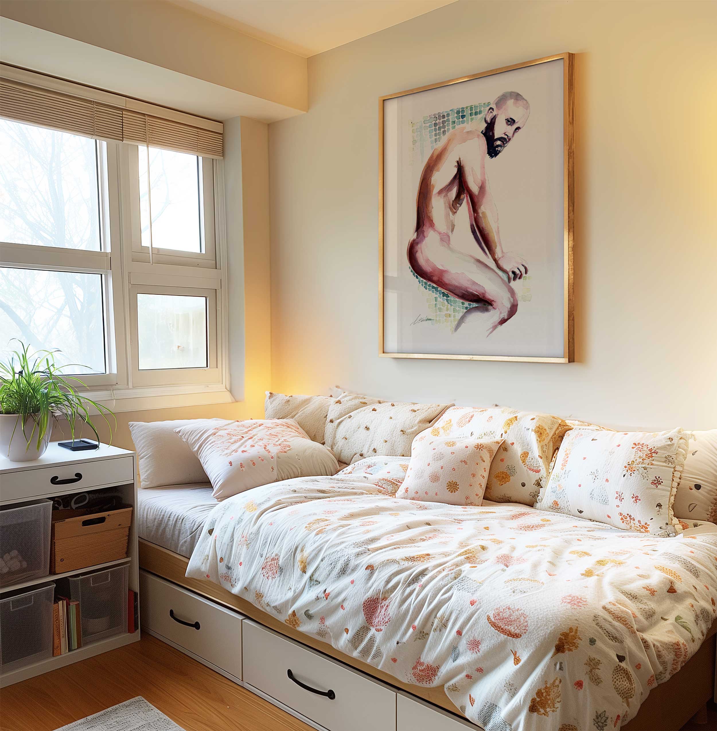 Silent Pause in the Glow – Art Print Artist Brenden Sanborn