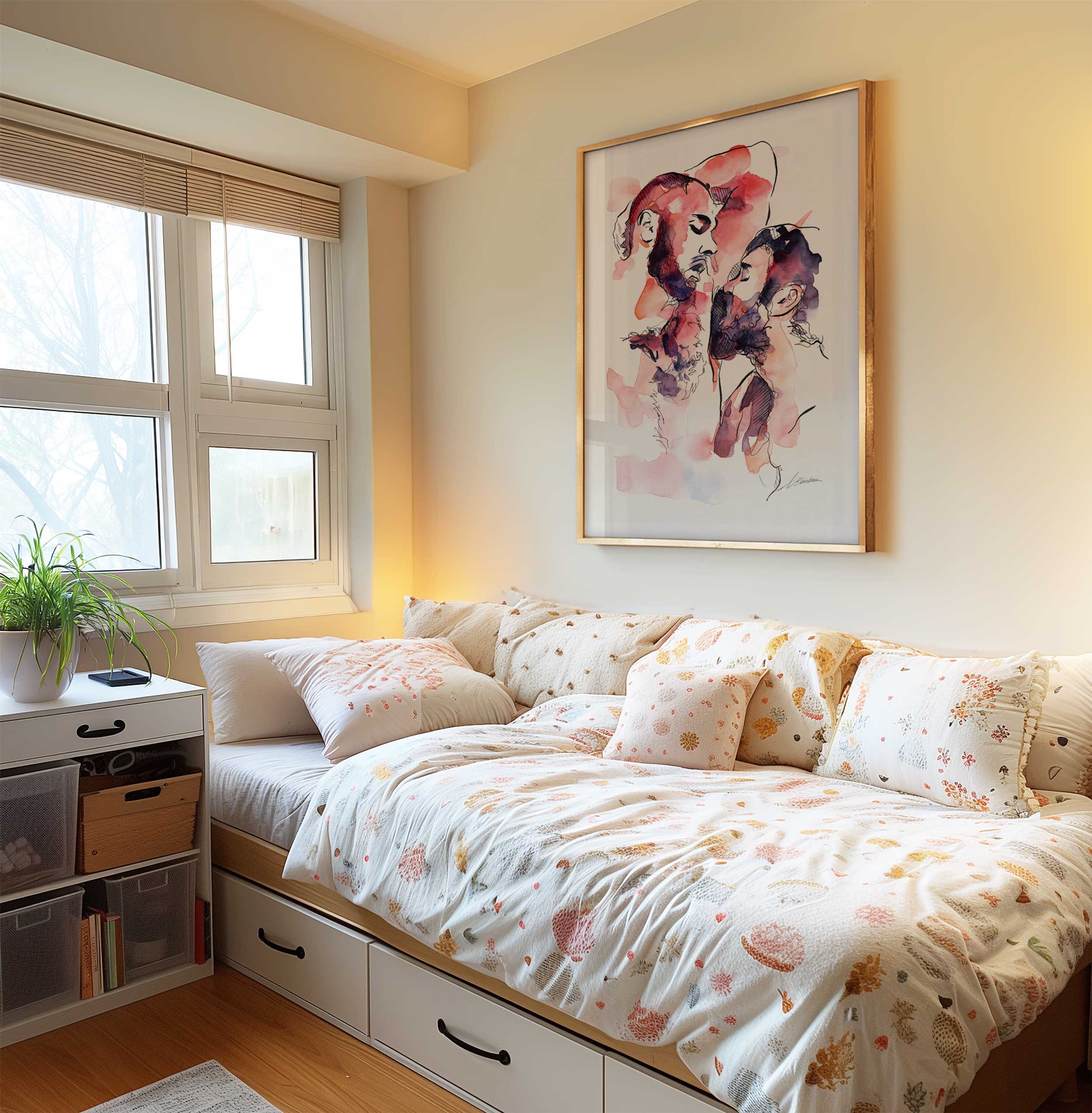 Breath Between Us – Art Print Artist Brenden Sanborn