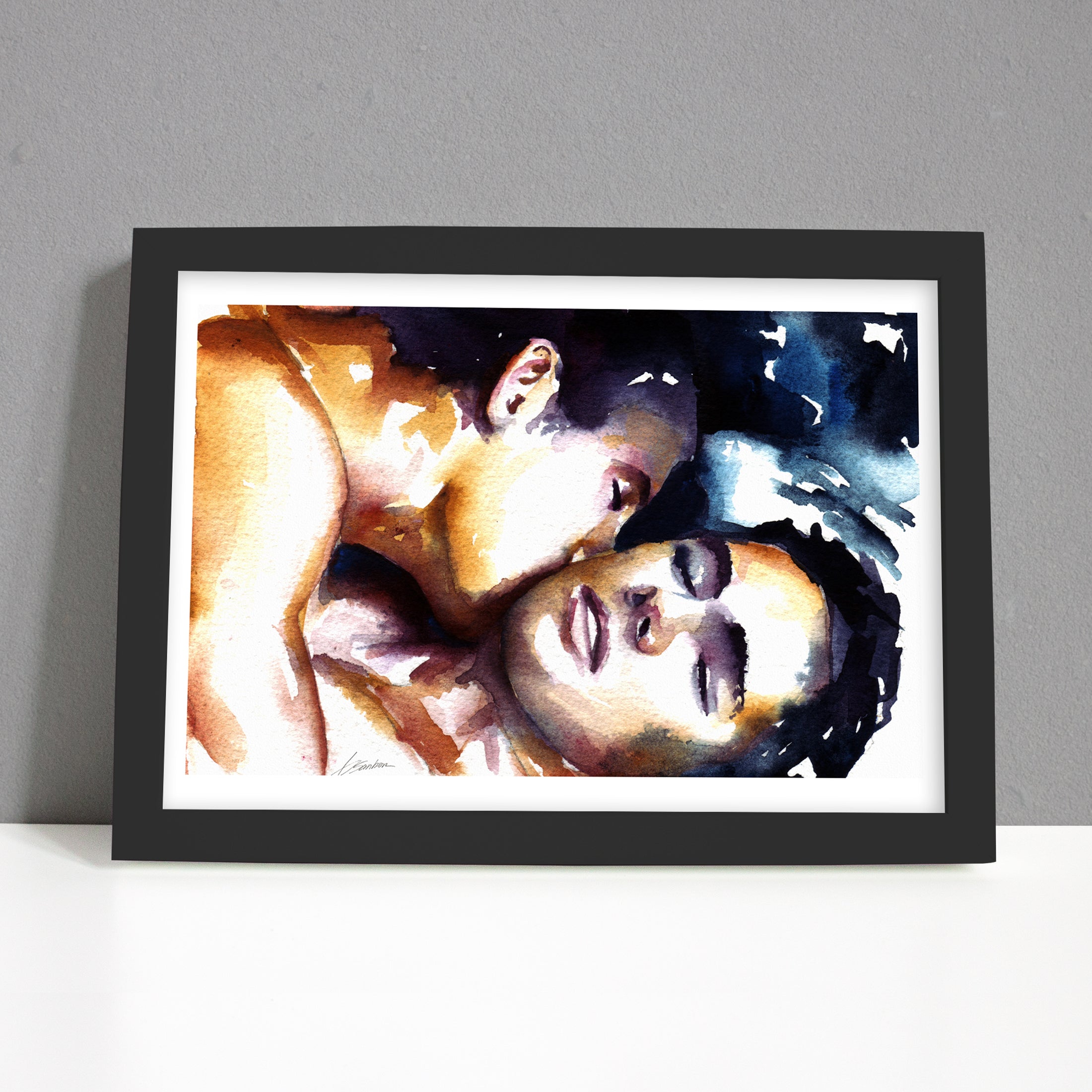 Whispered Devotion – Art Print Artist Brenden Sanborn