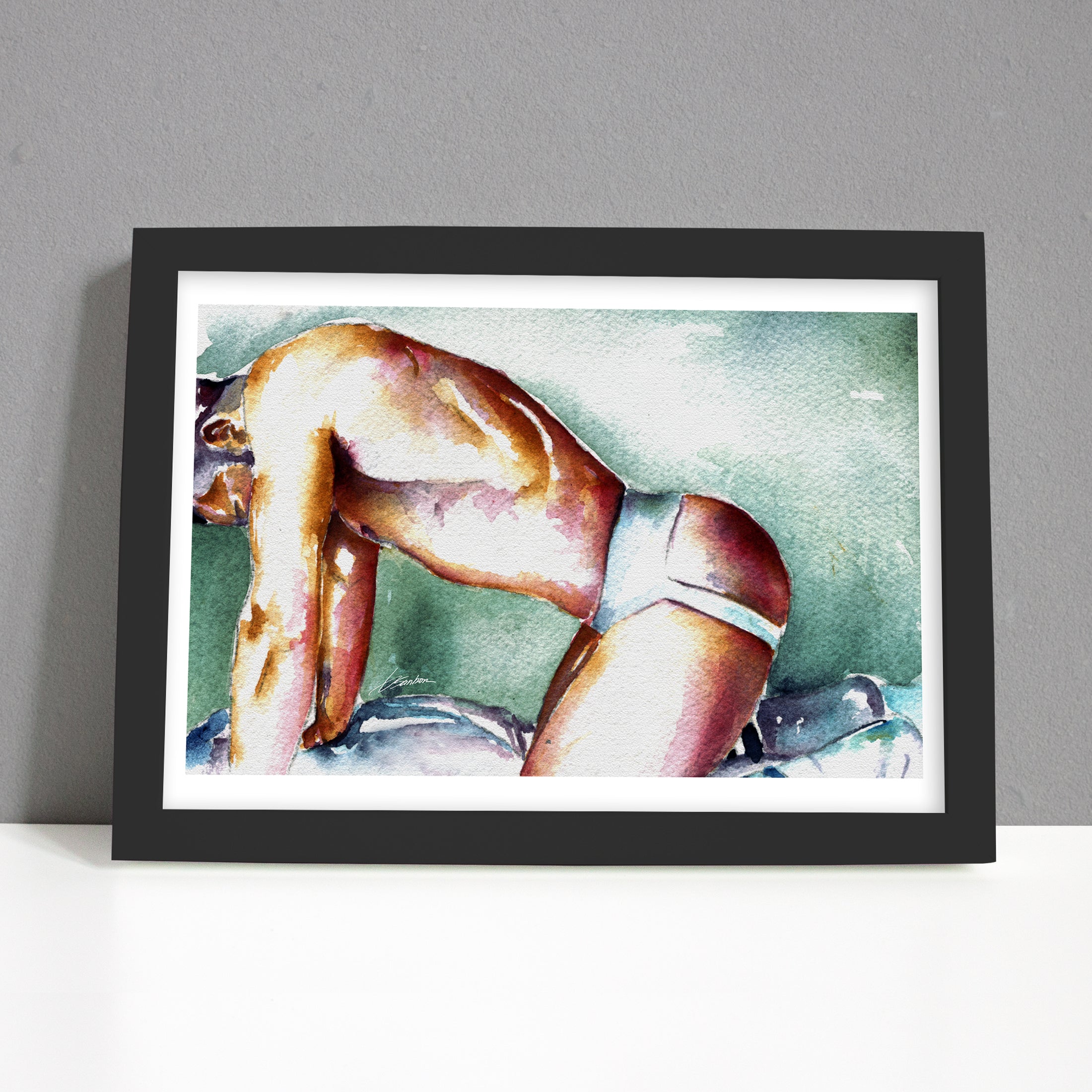 Mint Light and Briefs – Art Print Artist Brenden Sanborn