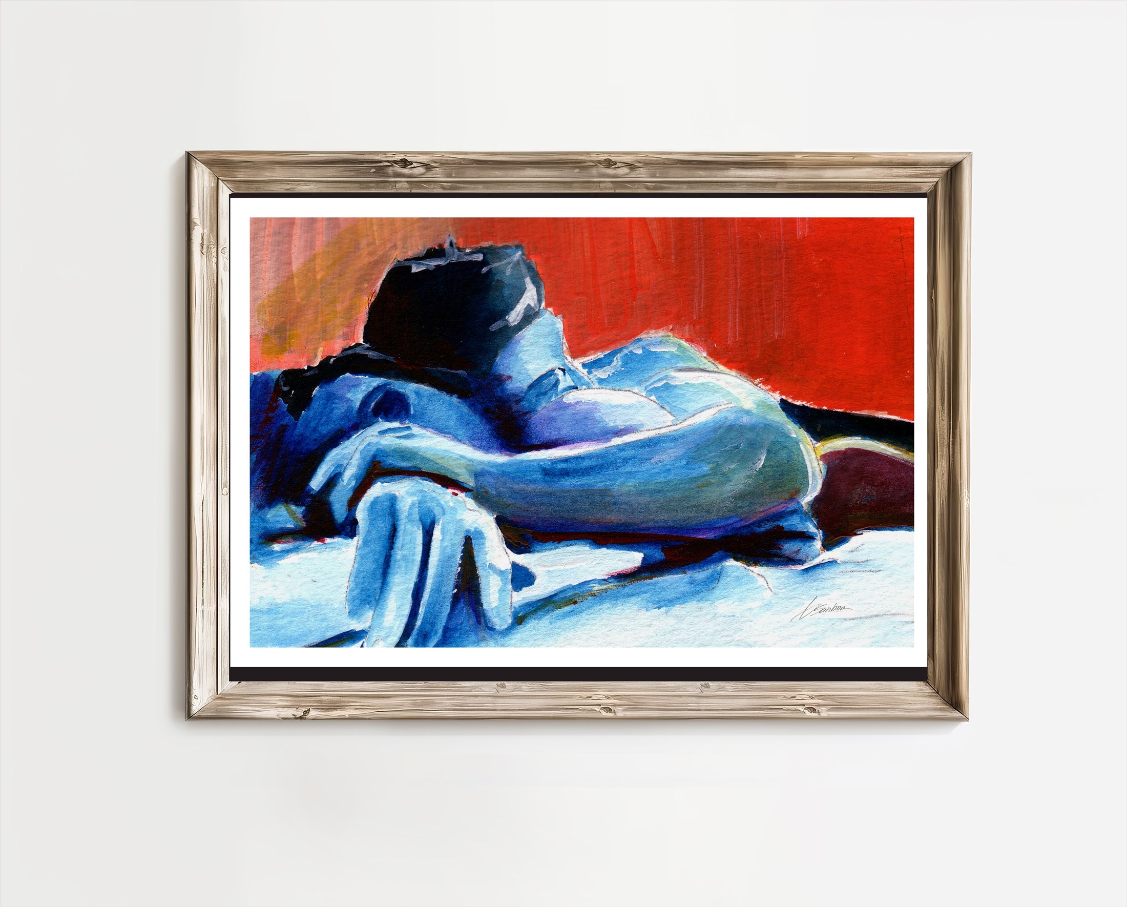Lost in His Touch – Art Print Artist Brenden Sanborn