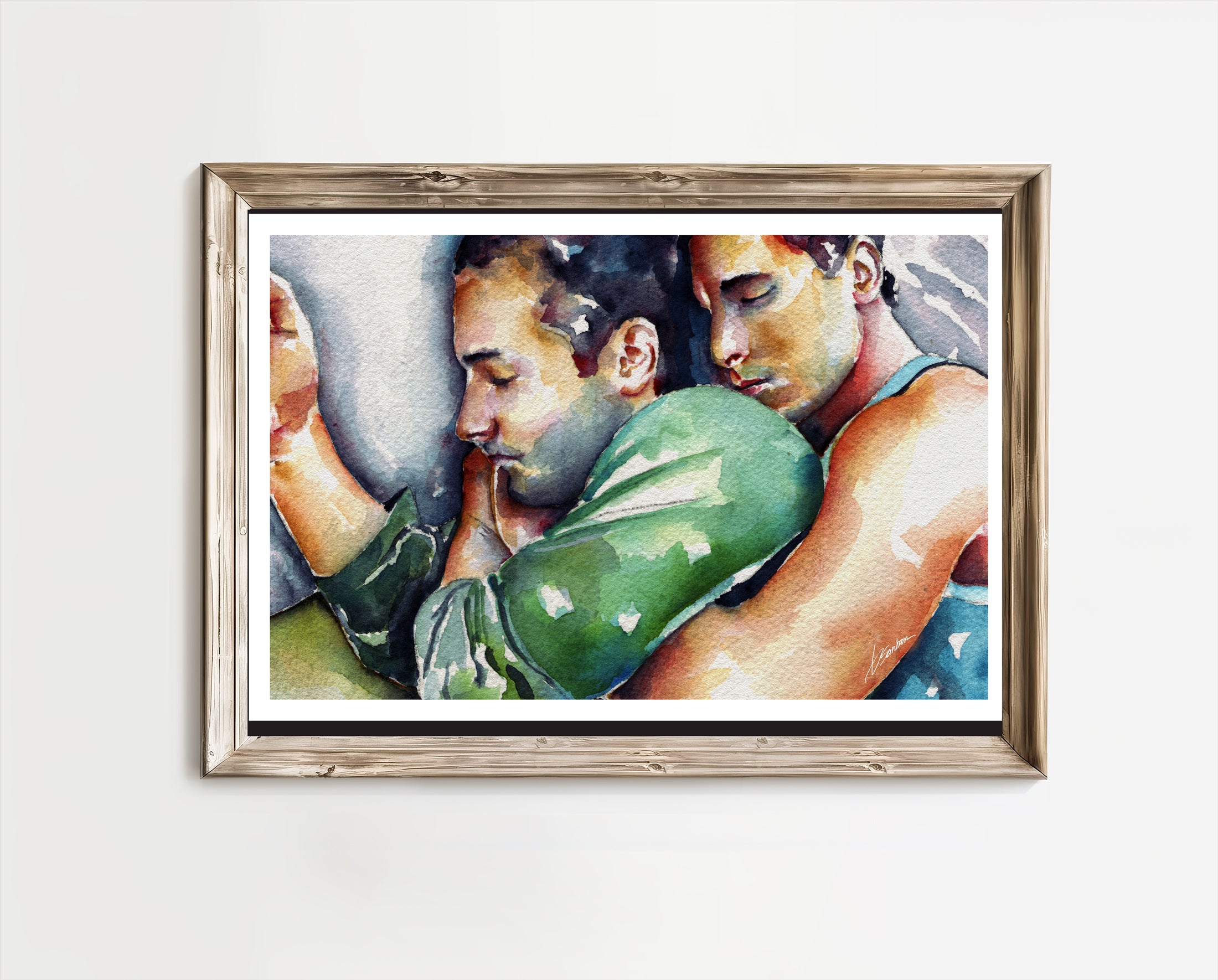 Held Close in the Quiet of Morning – Art Print Artist Brenden Sanborn