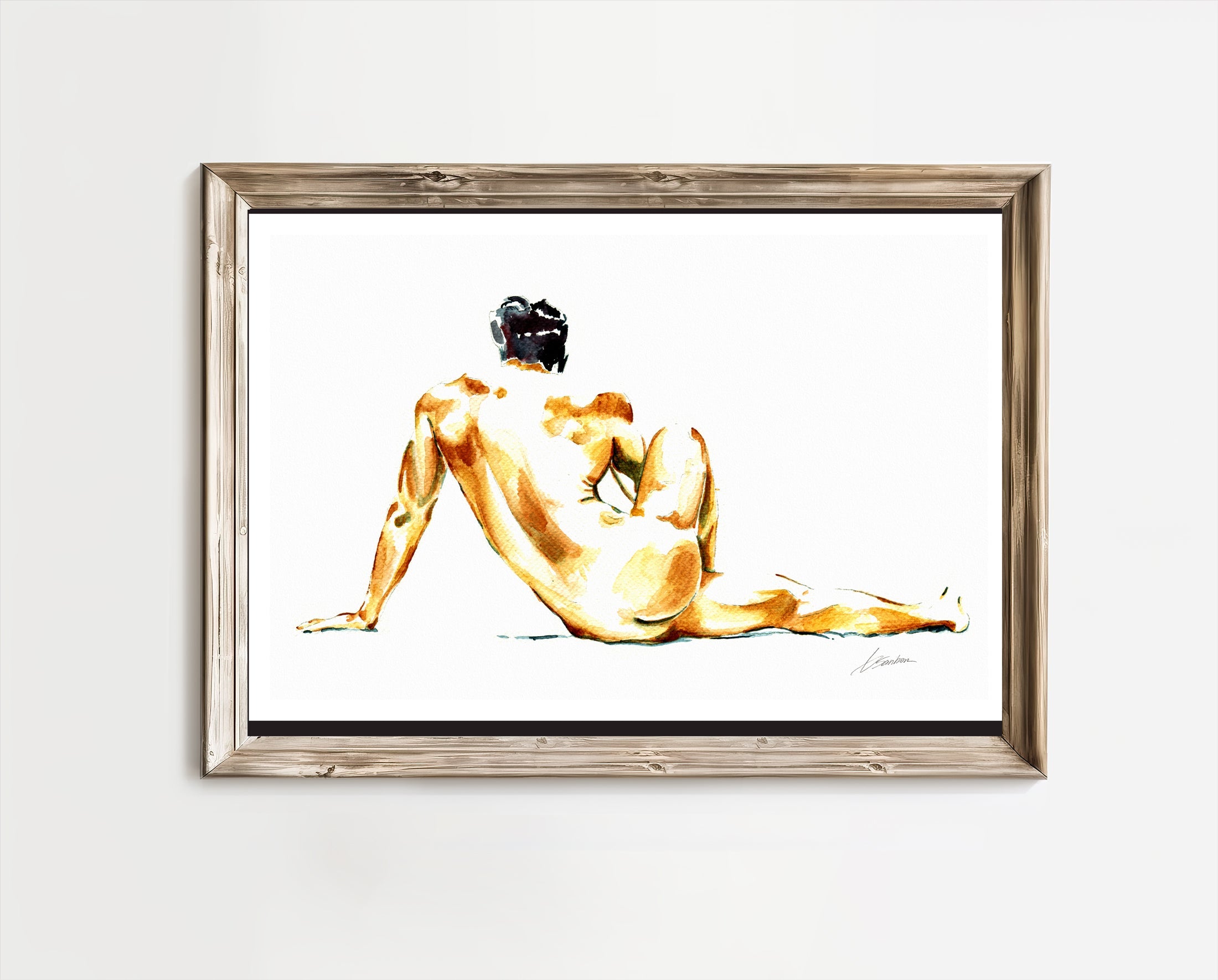 Golden Twist – Art Print Artist Brenden Sanborn