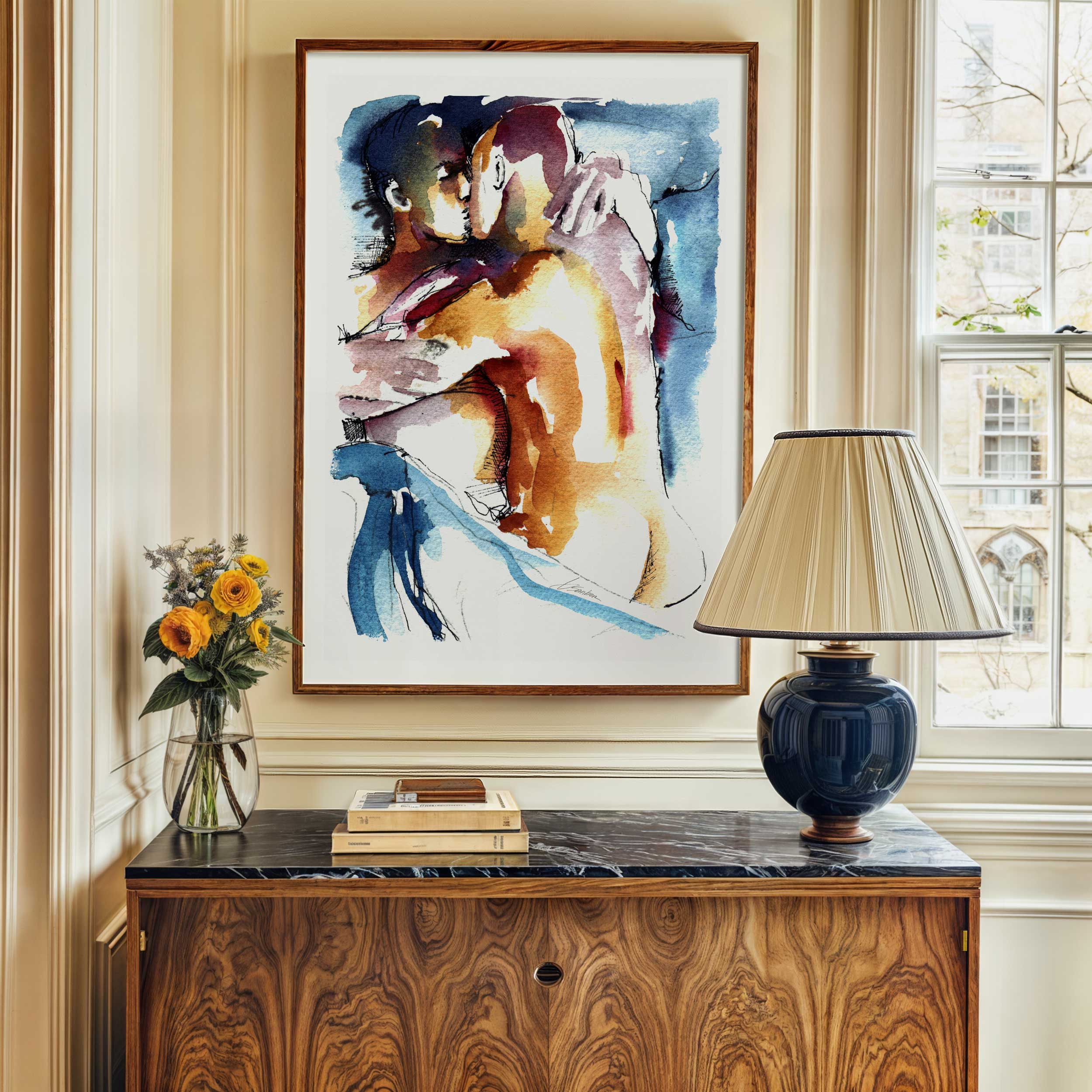 Bedtime Stories - Art Print Artist Brenden Sanborn