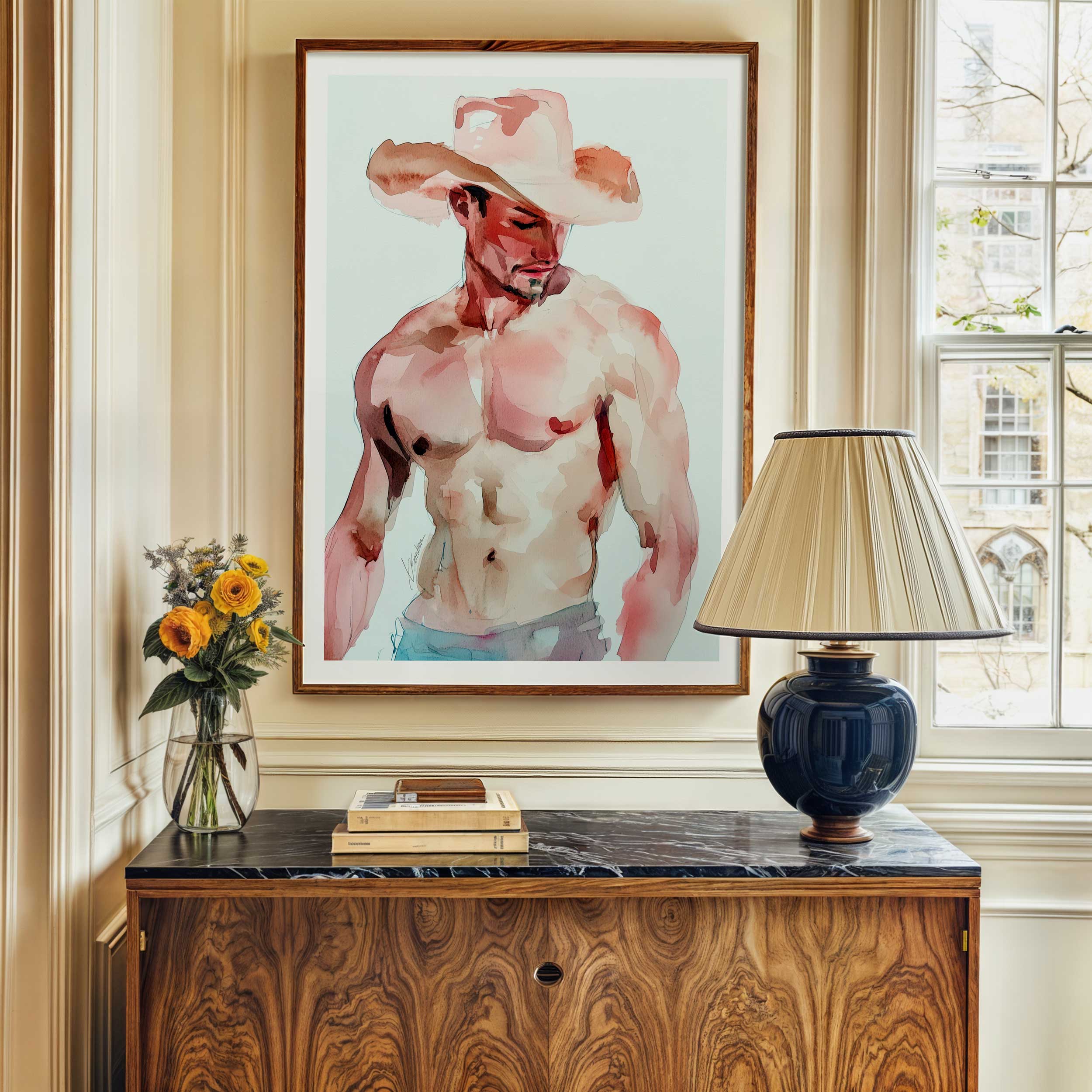 Dust and Downcast Eyes – Art Print Artist Brenden Sanborn