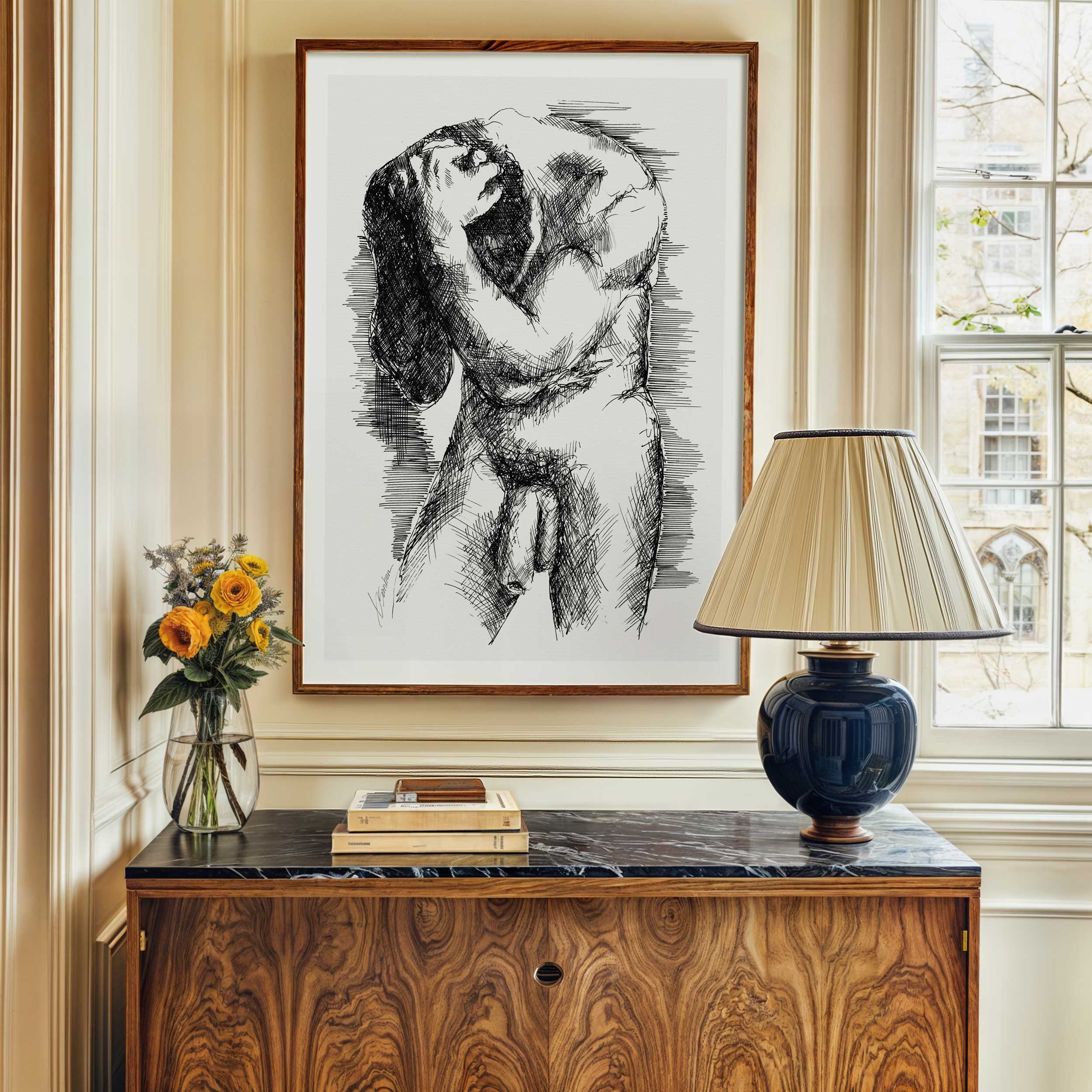 Hands in the Quiet – Art Print Artist Brenden Sanborn