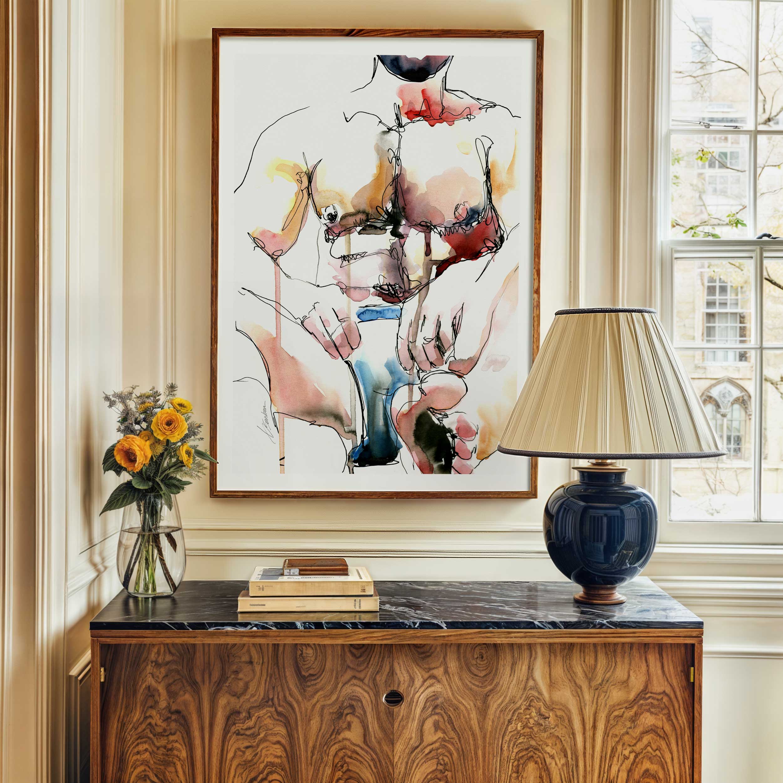 Unwinding in the Afternoon – Art Print Artist Brenden Sanborn