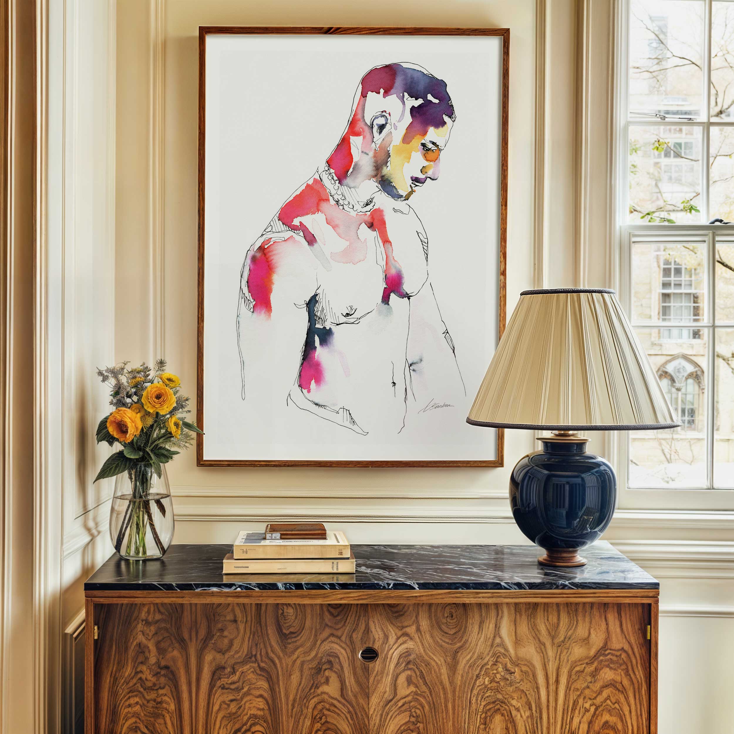 Quiet Reflection – Art Print Artist Brenden Sanborn