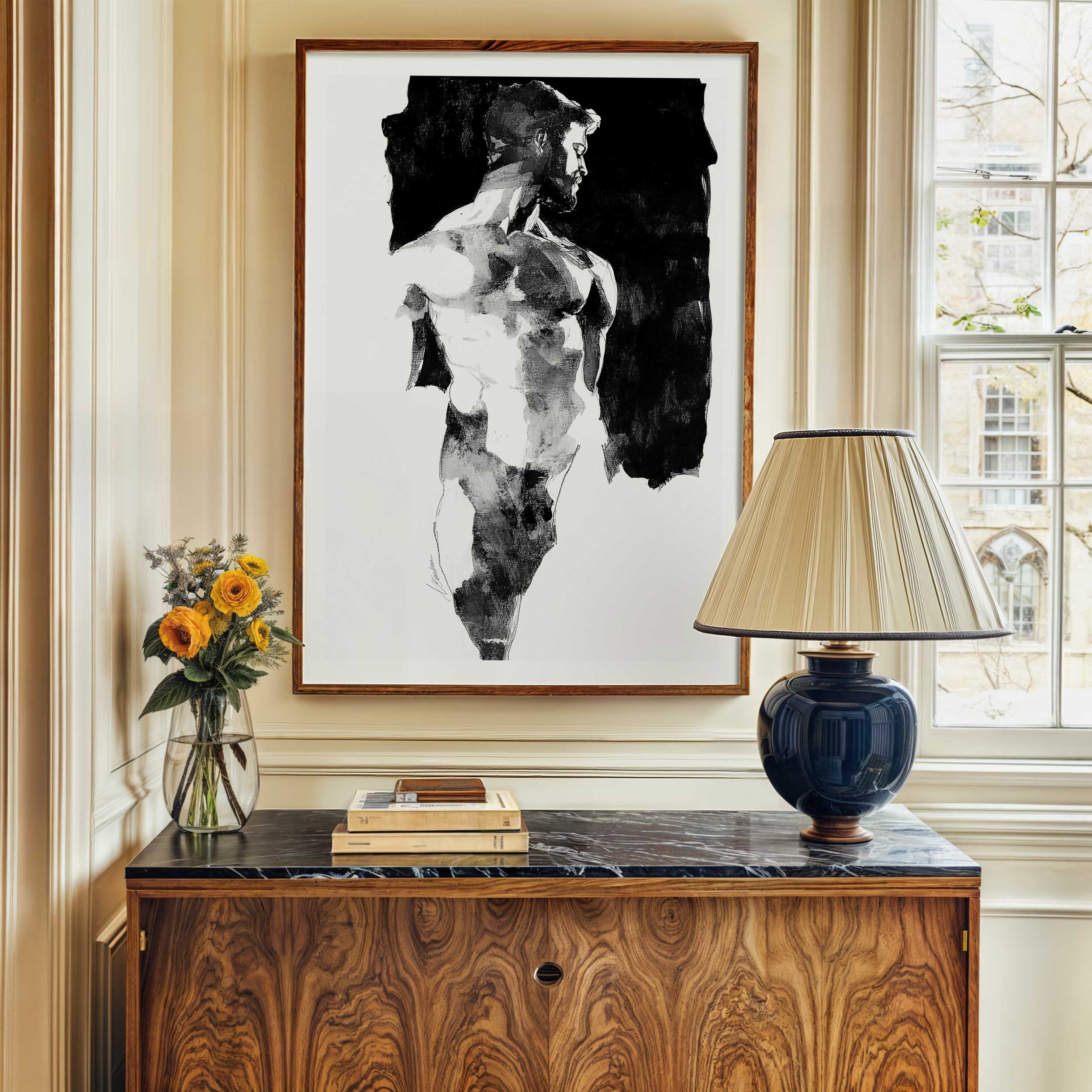 Look to the Left – Art Print Artist Brenden Sanborn