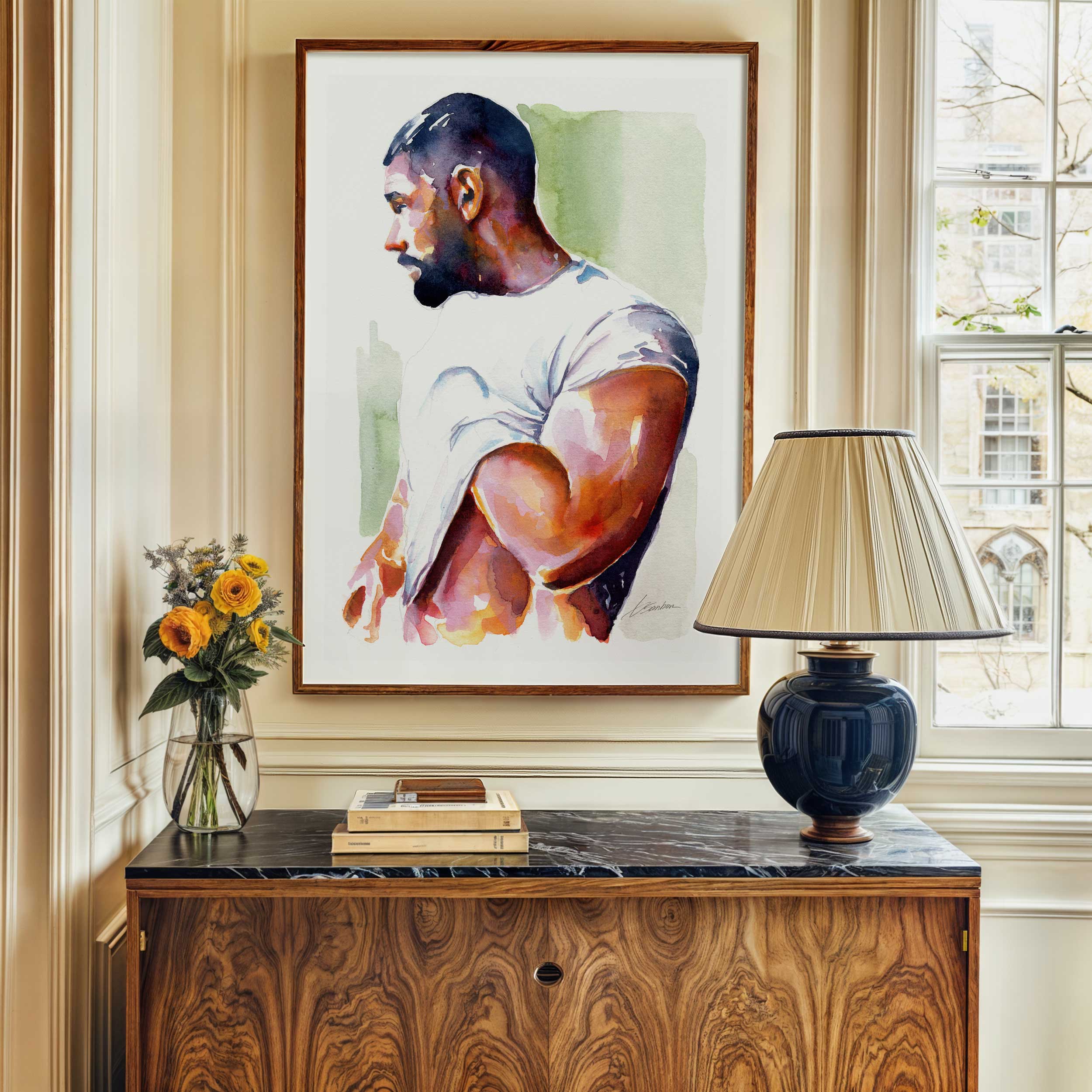 Halfway Undone – Art Print Artist Brenden Sanborn