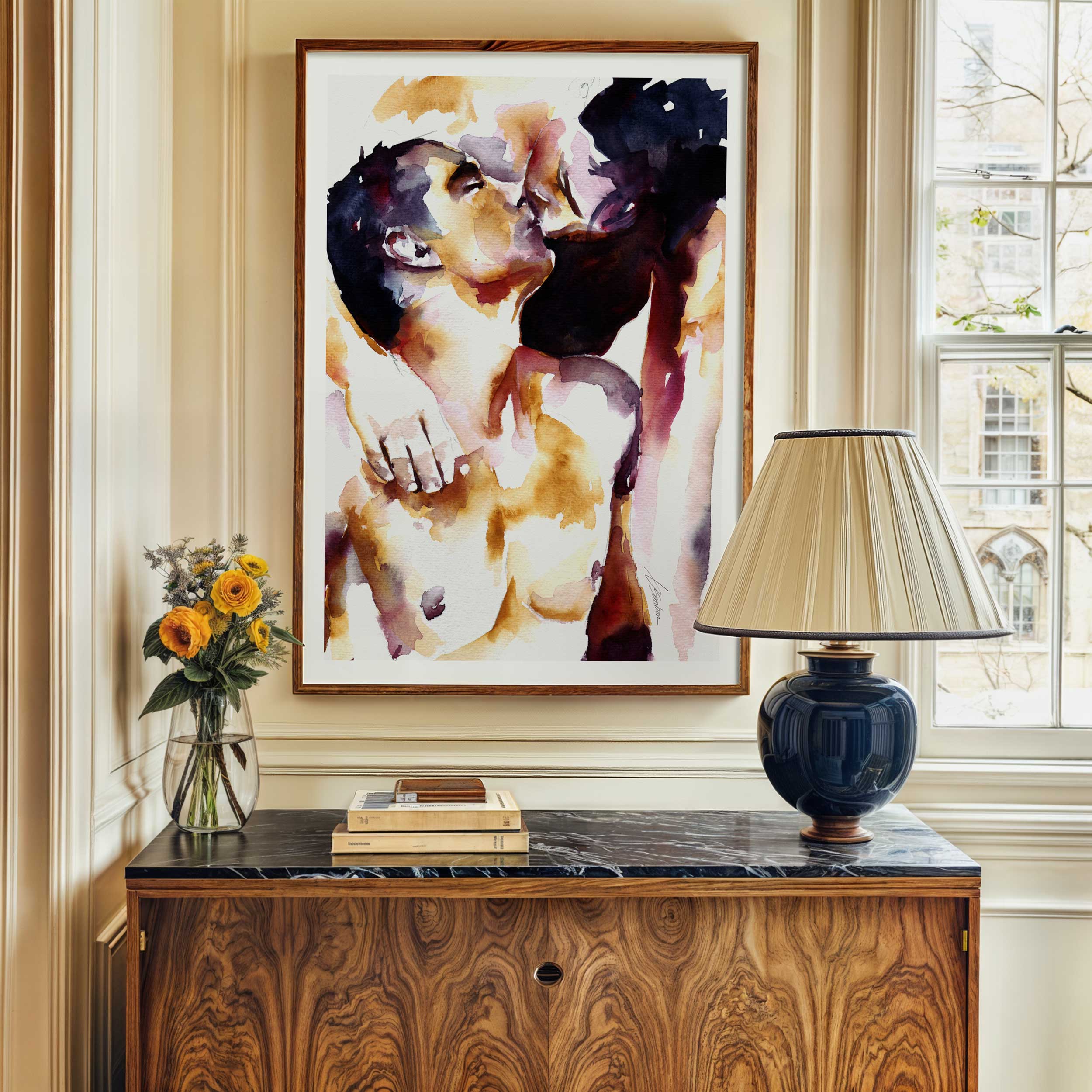 Soft Murmurs and Tender Touch – Art Print Artist Brenden Sanborn