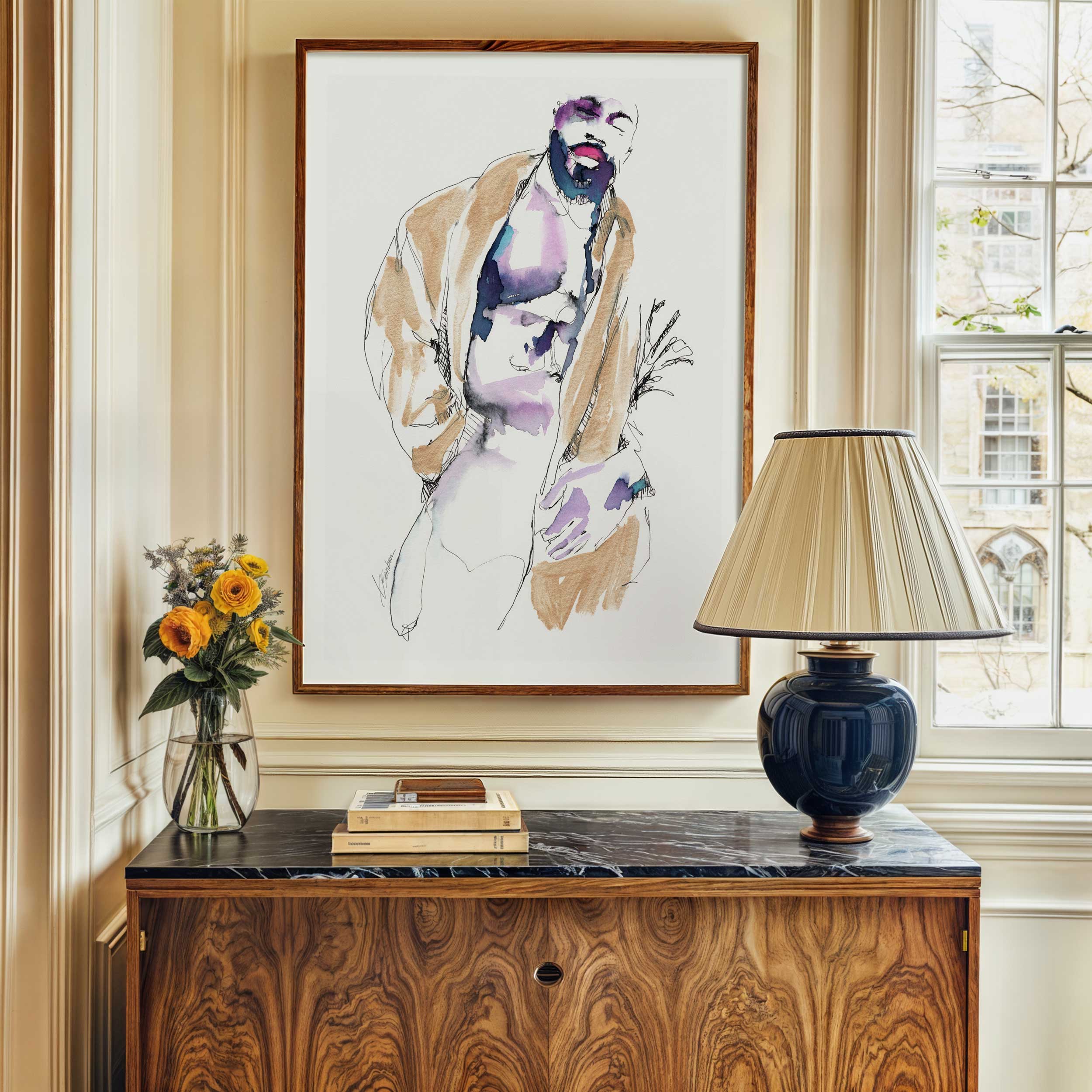 Soft Embrace of Morning – Art Print Artist Brenden Sanborn