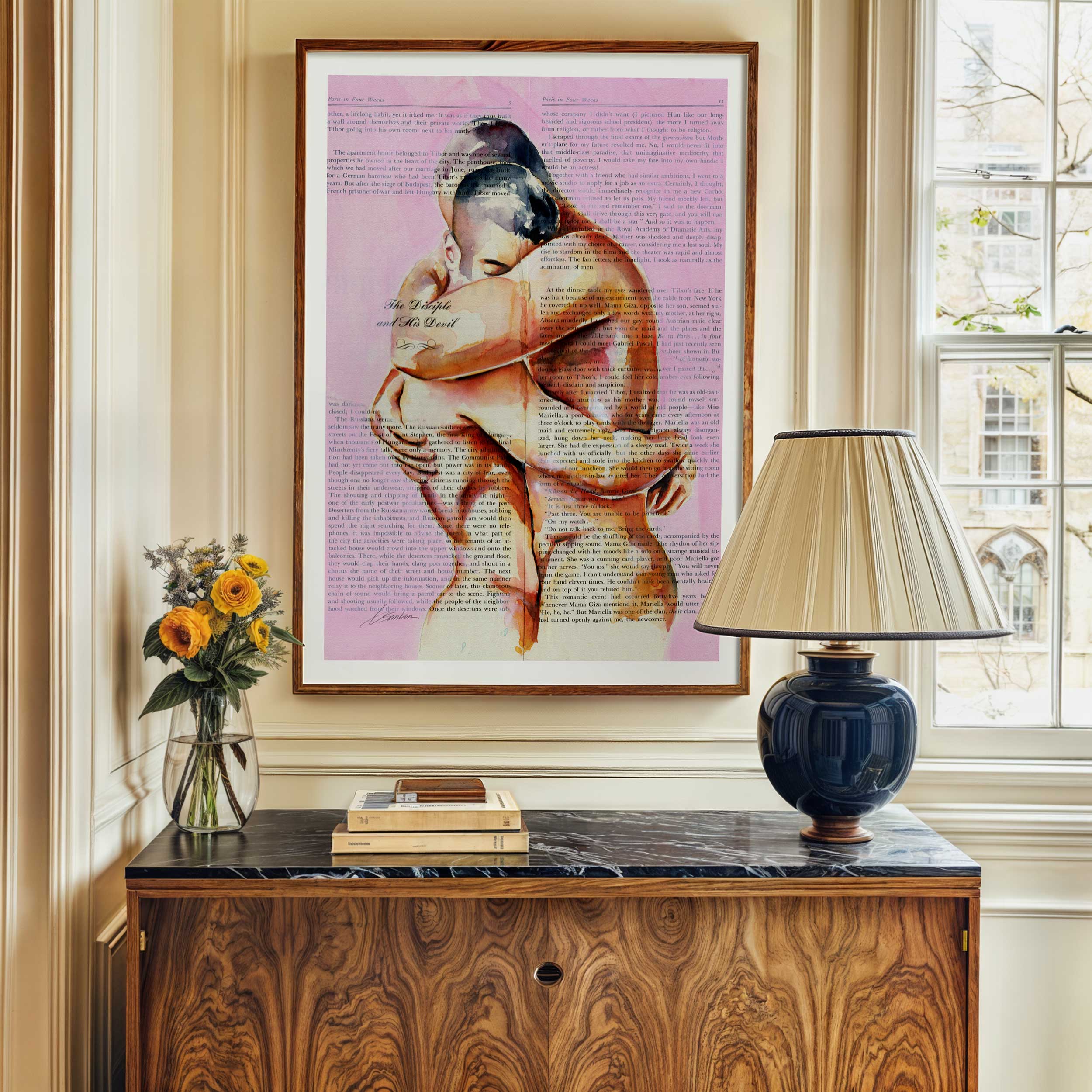 Love Written in Their Arms – Art Print Artist Brenden Sanborn