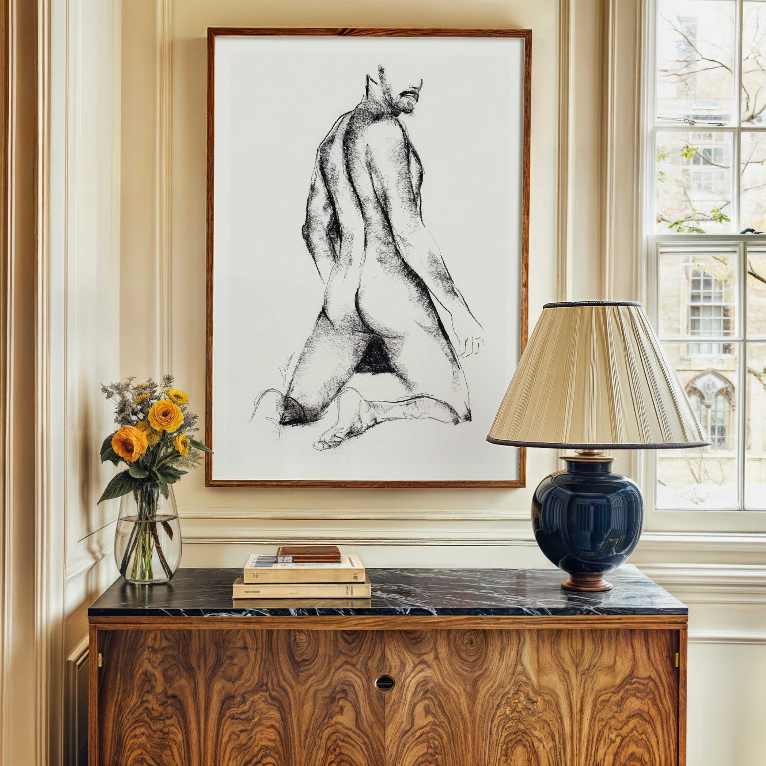 Look Back Softly – Art Print Artist Brenden Sanborn