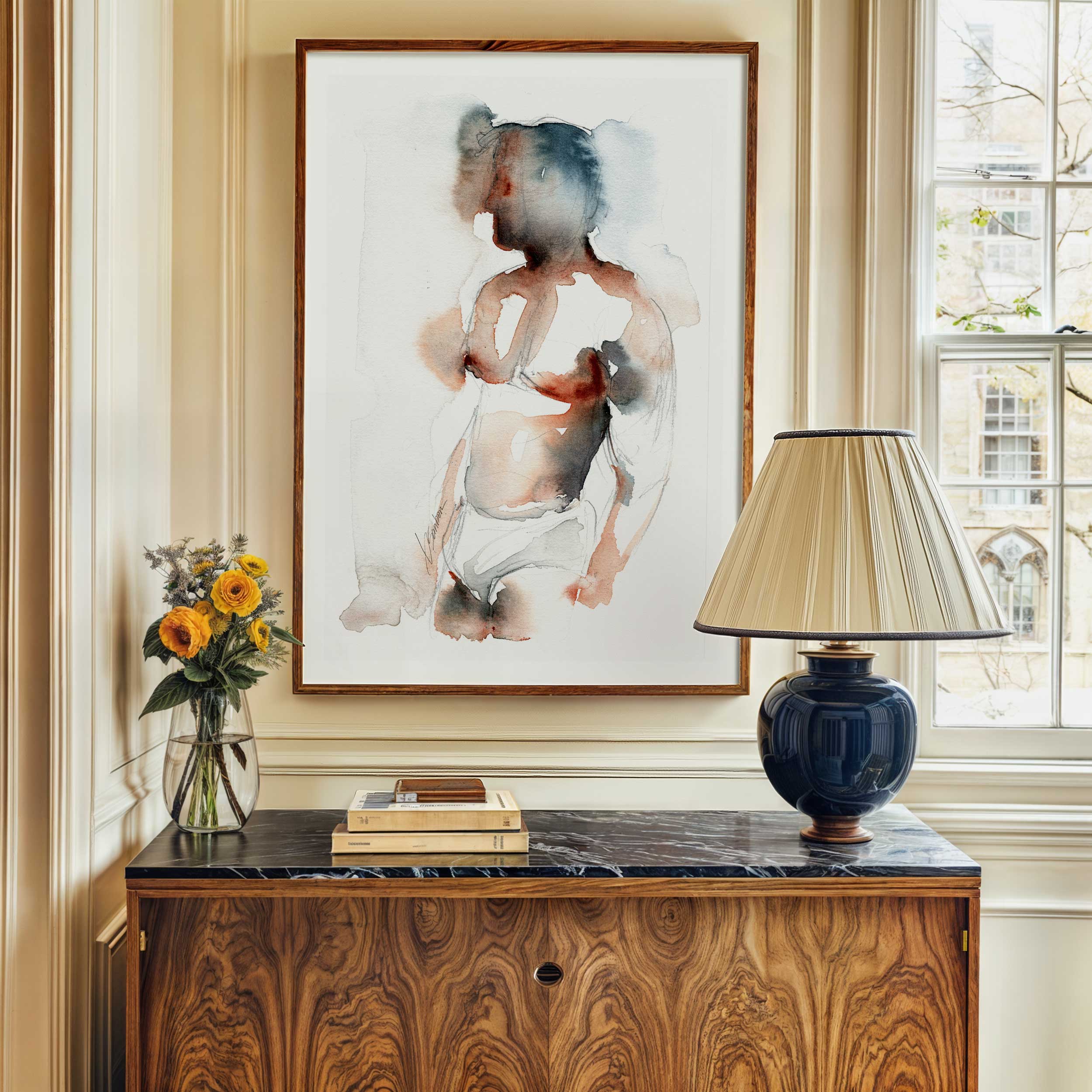 Gentle Weight – Art Print Artist Brenden Sanborn