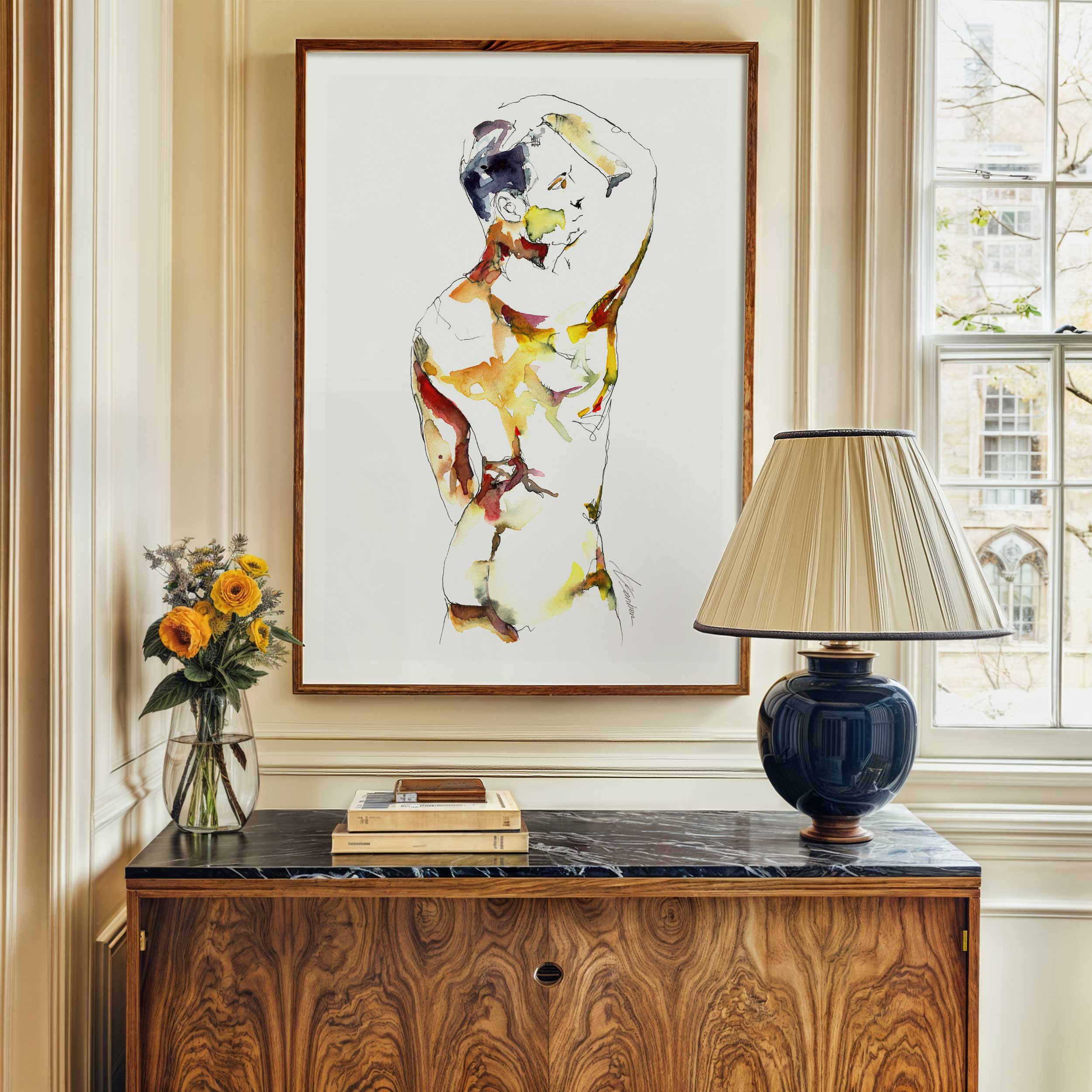 Morning Stretch – Art Print Artist Brenden Sanborn