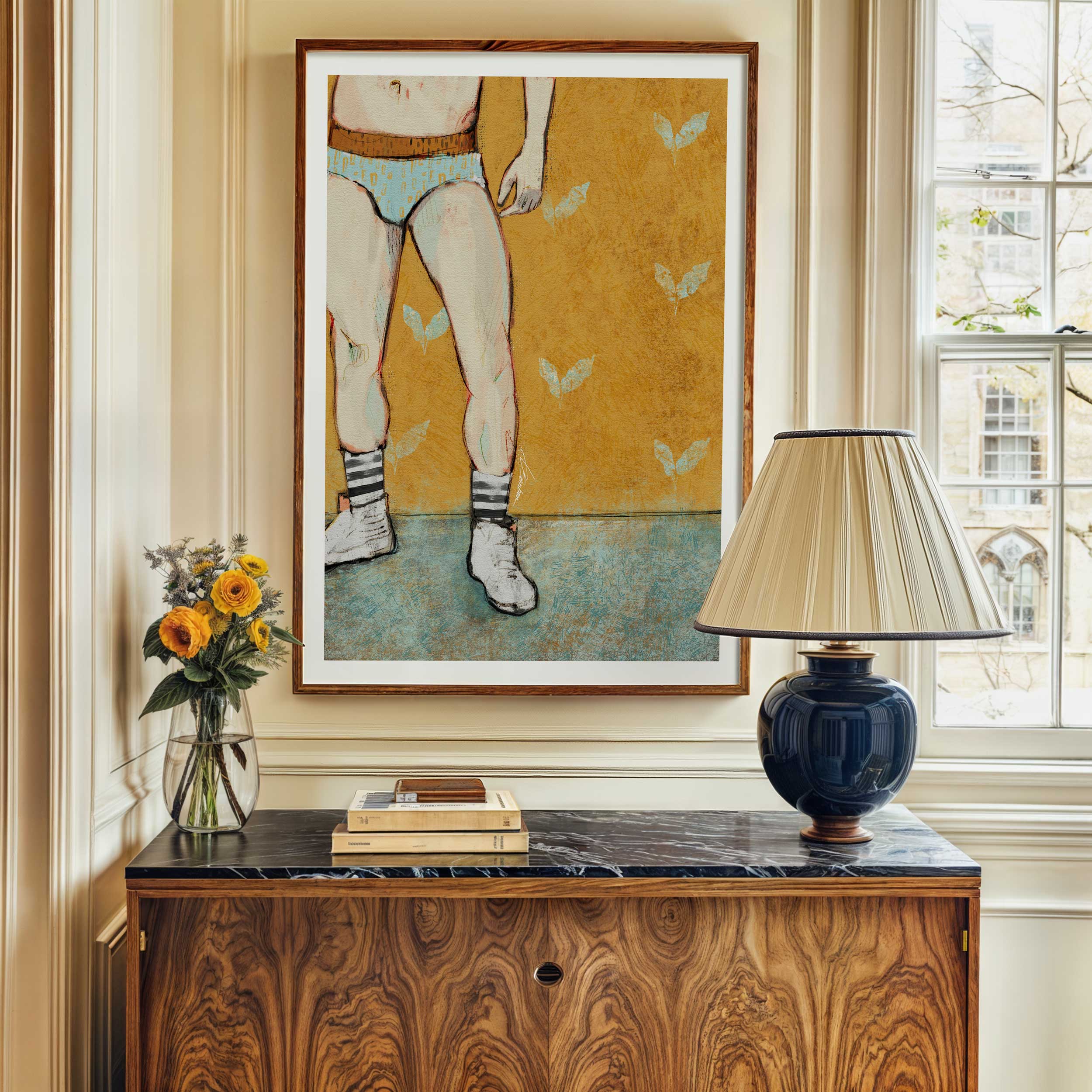 Undies and Attitude – Art Print Artist Brenden Sanborn