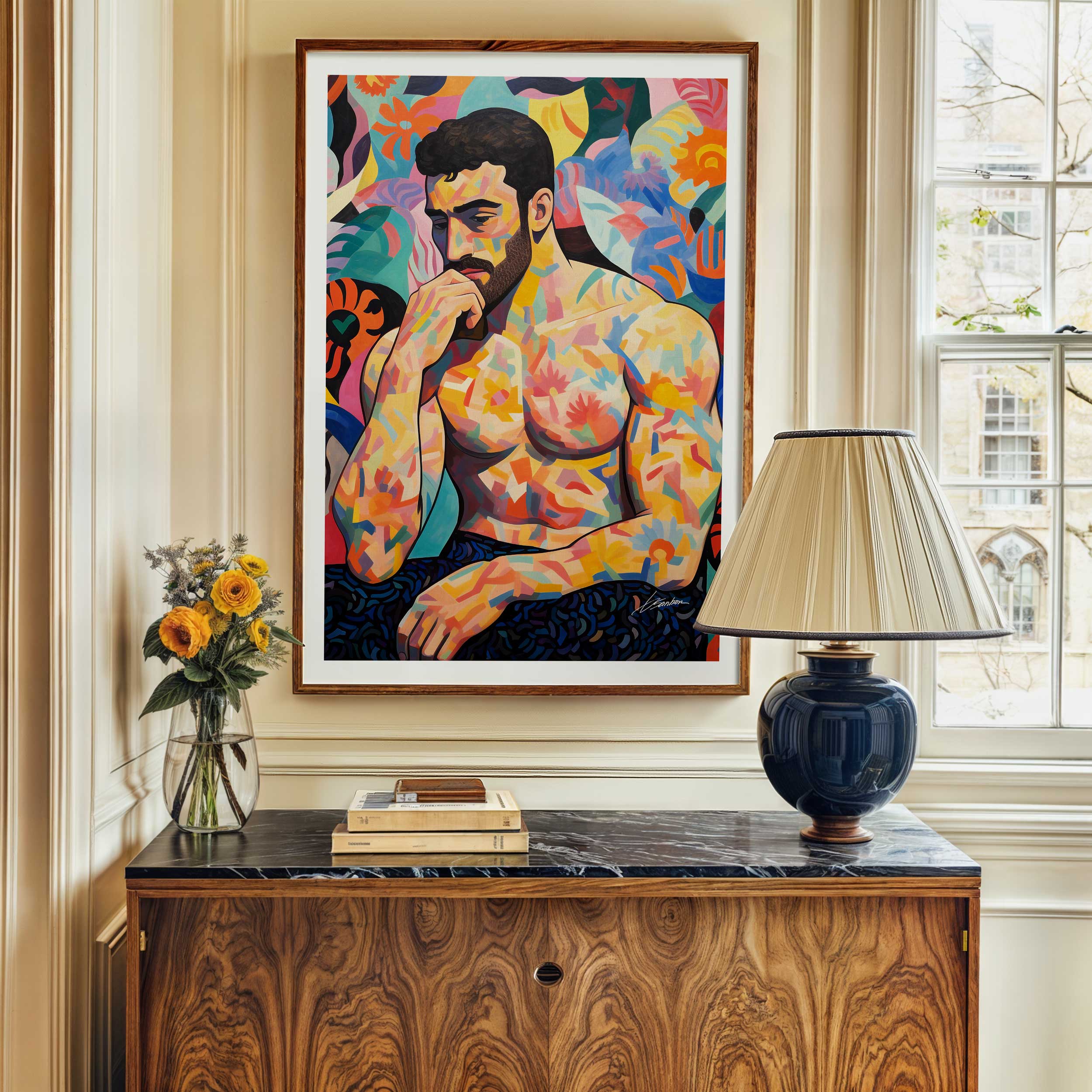 The Pause Between Words – Art Print Artist Brenden Sanborn