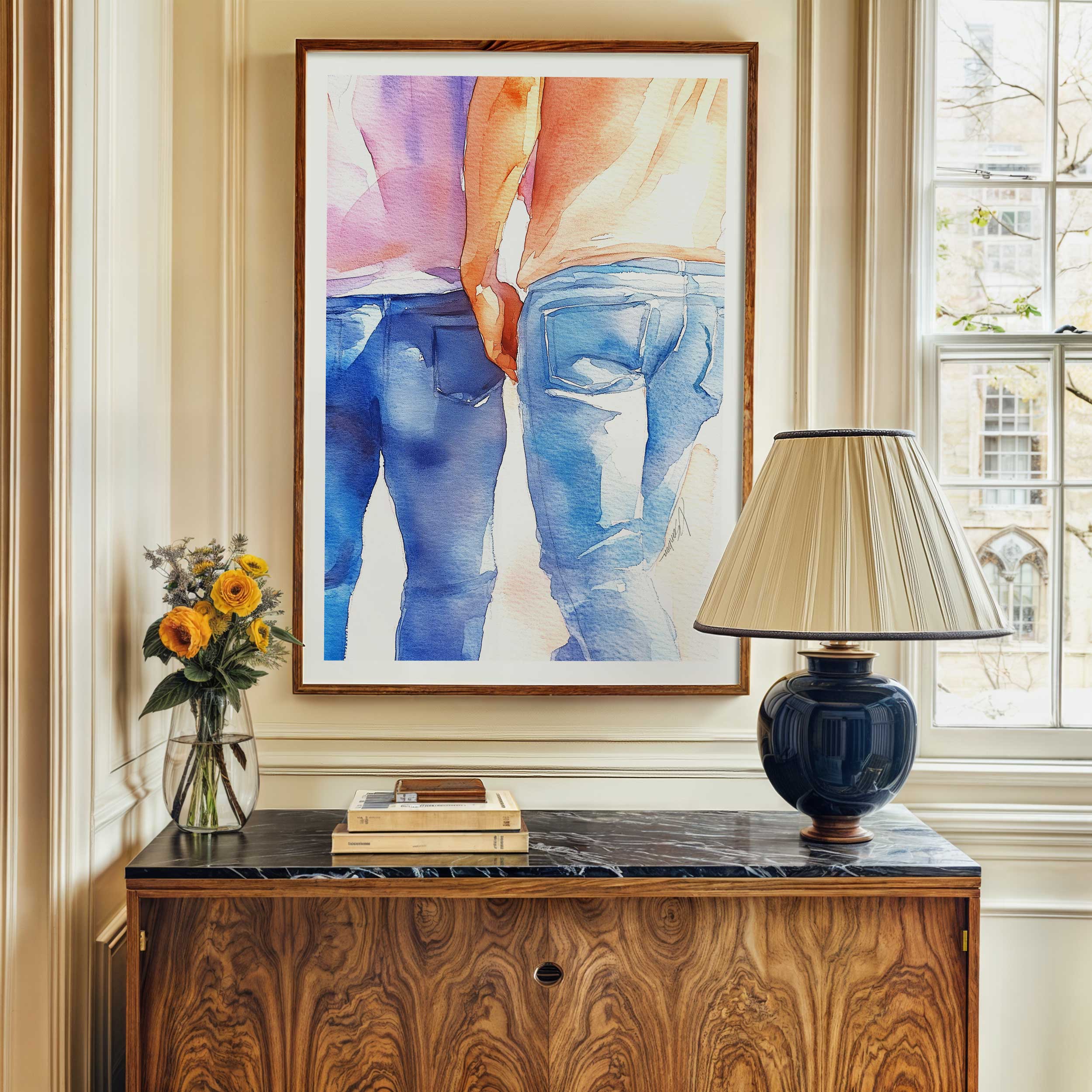 Side by Side – Art Print Artist Brenden Sanborn