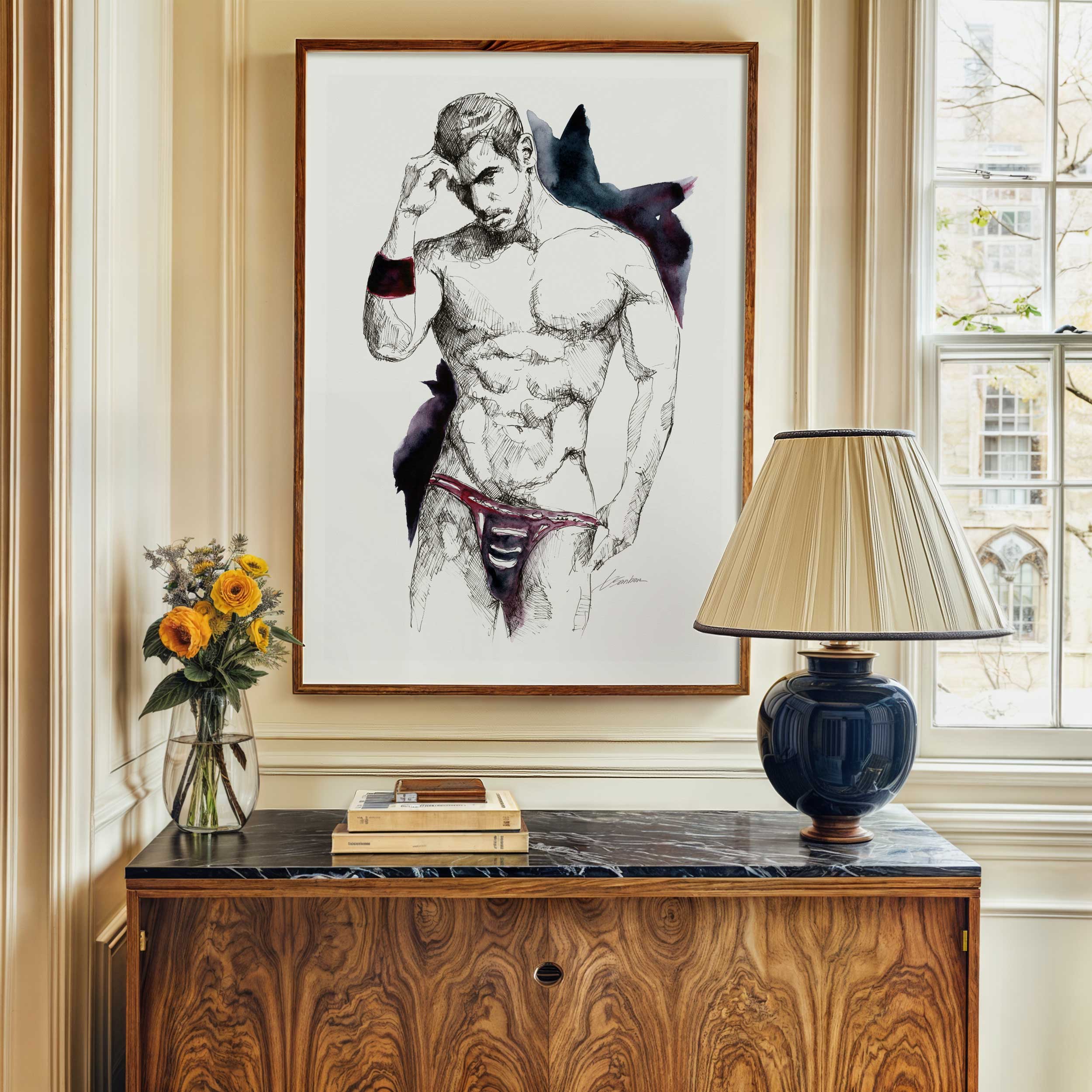 The Edge of Desire – Art Print Artist Brenden Sanborn