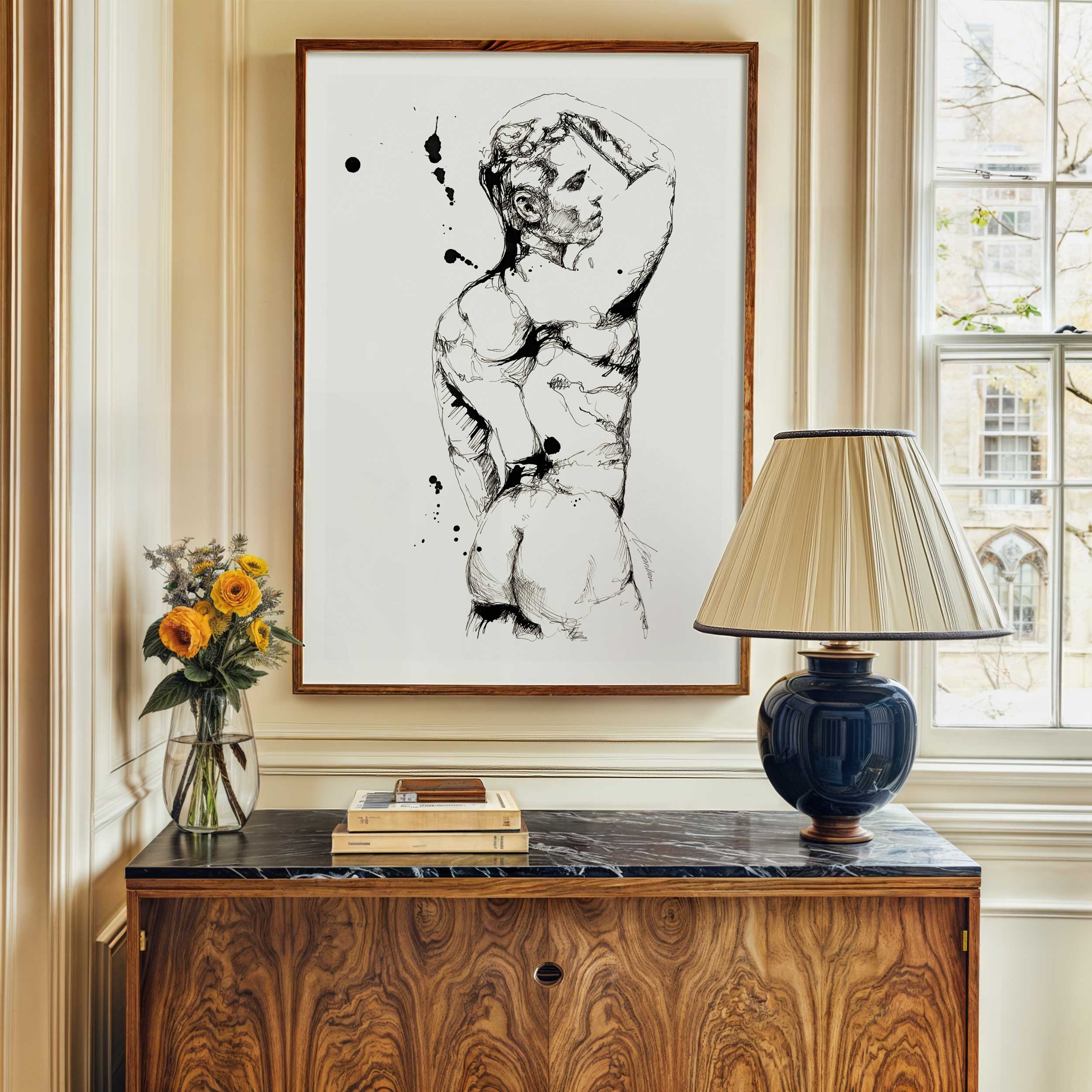 Soft Turn and Ink – Art Print Artist Brenden Sanborn