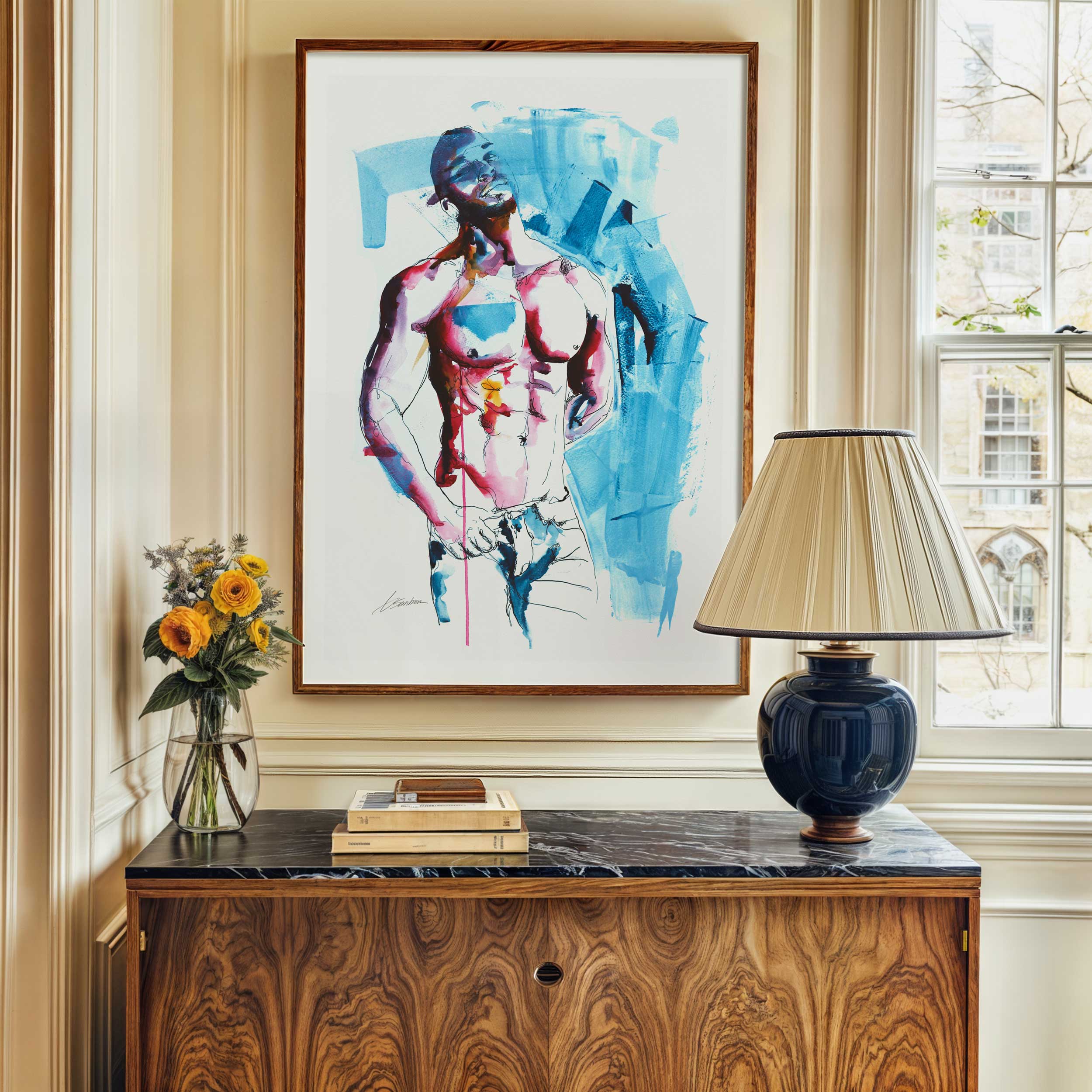 After the Sweat – Art Print Artist Brenden Sanborn