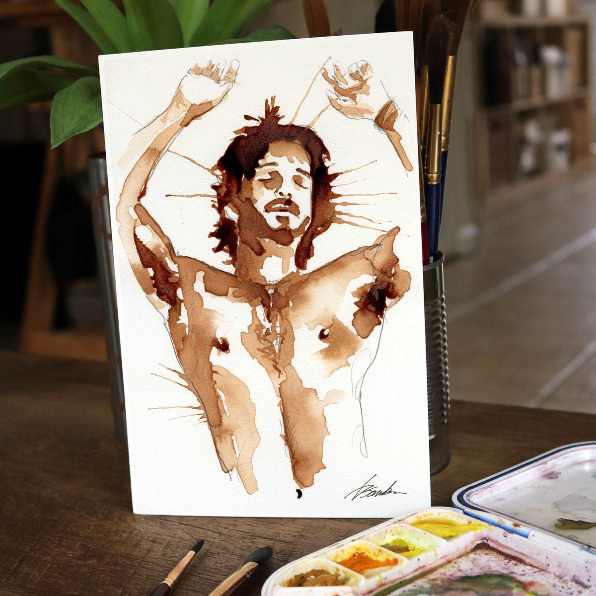 Cuban Heatwave – 6x9" Original Watercolor Artist Brenden Sanborn