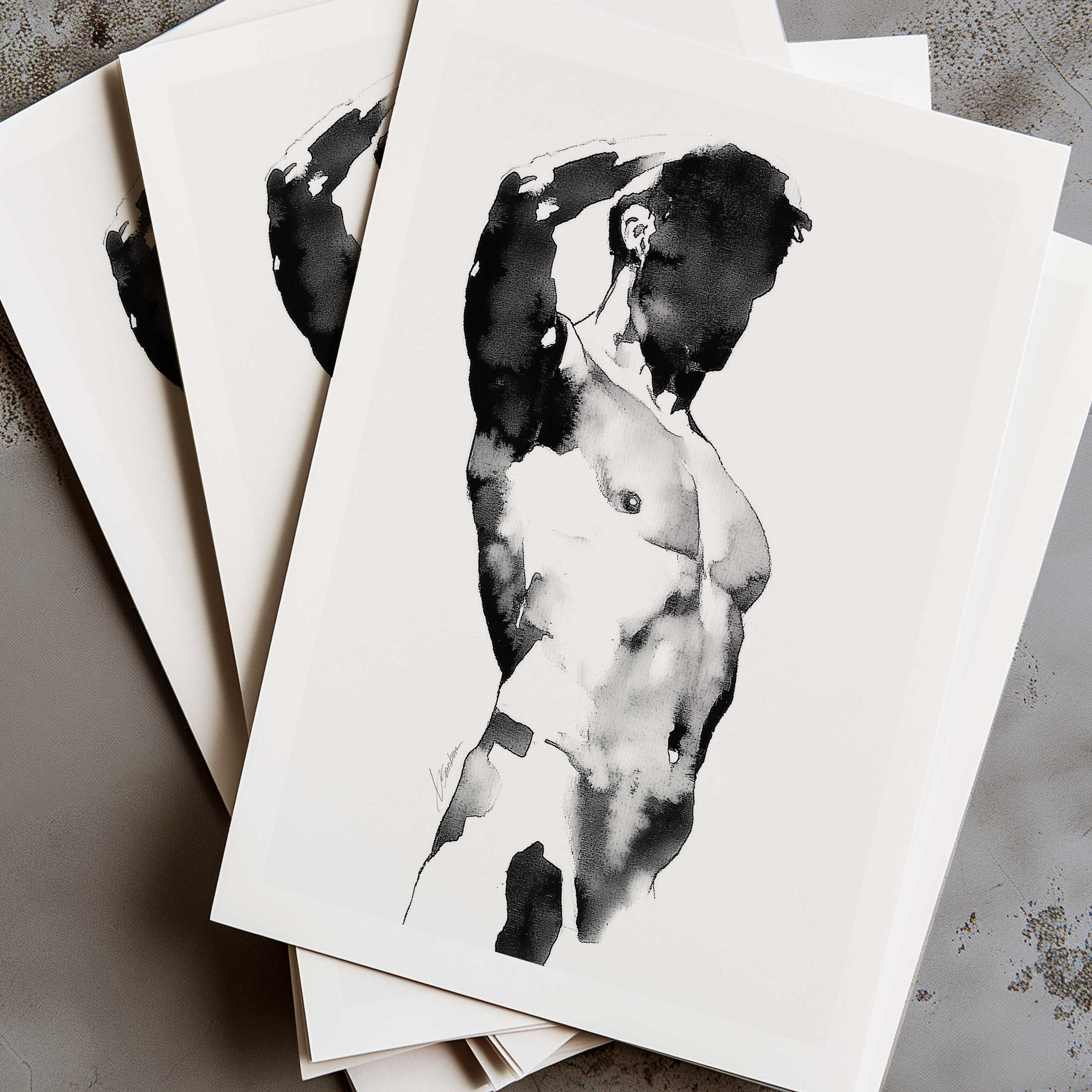 Weight of Silence – Art Print Artist Brenden Sanborn