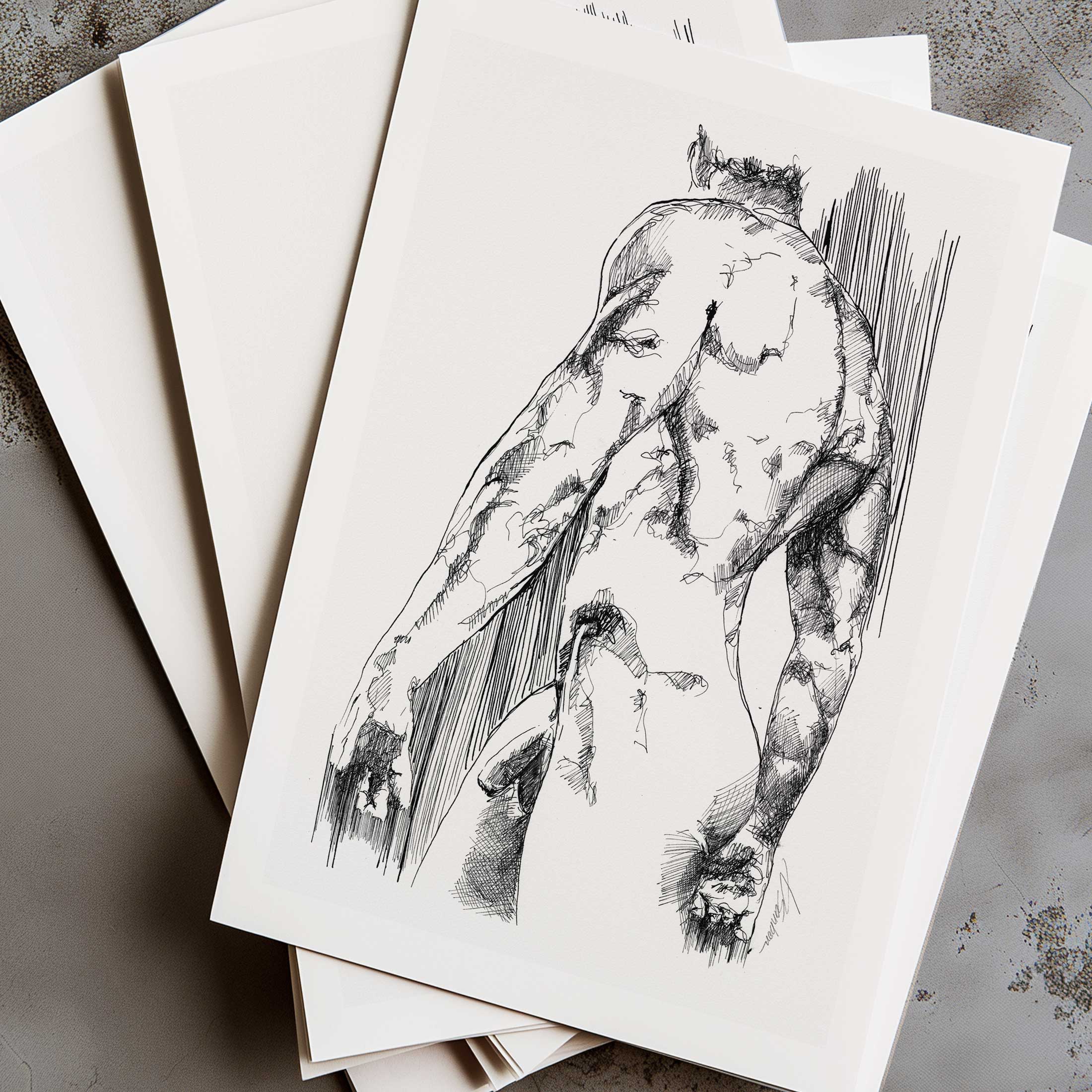 Etched in Shadow and Light – Art Print Artist Brenden Sanborn