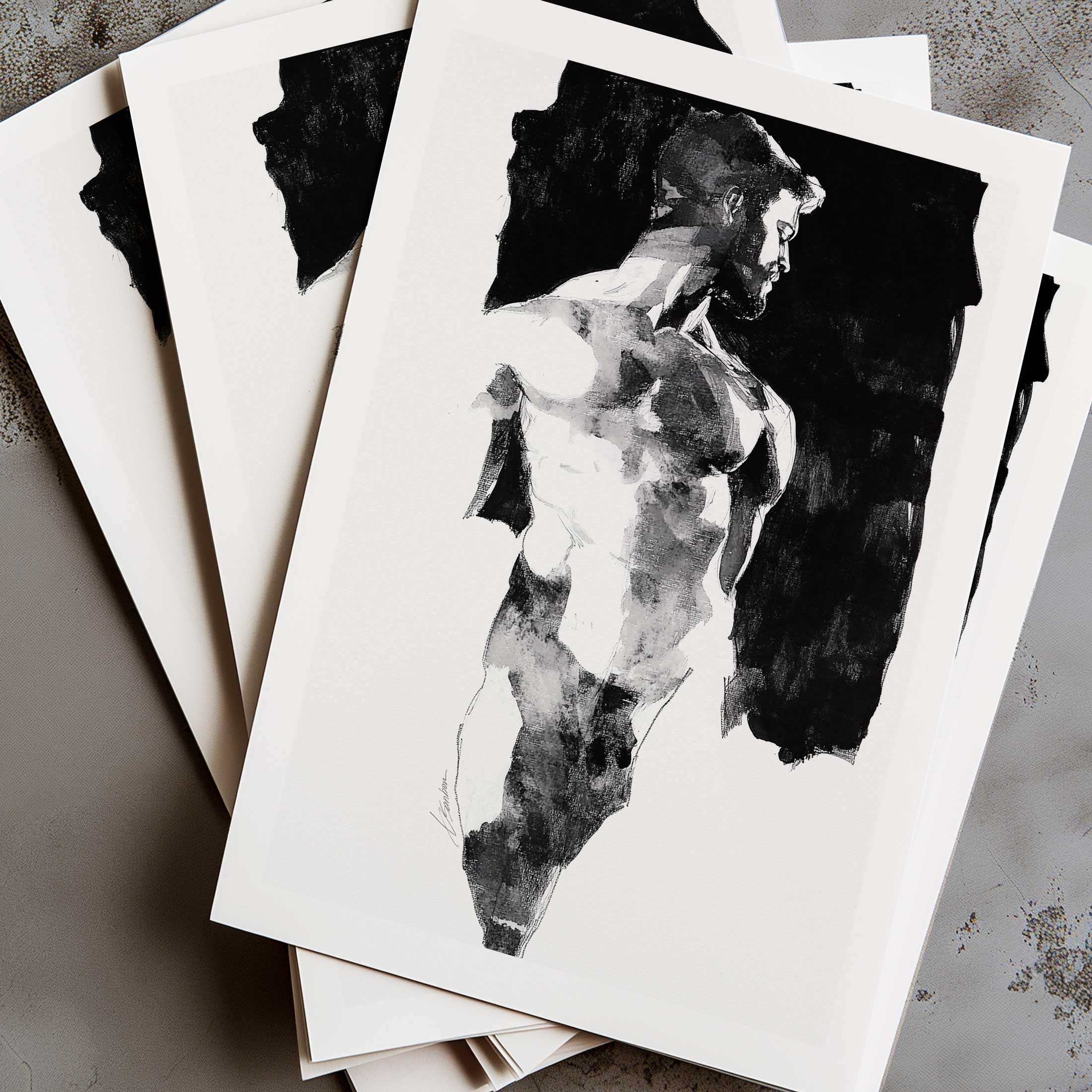 Look to the Left – Art Print Artist Brenden Sanborn