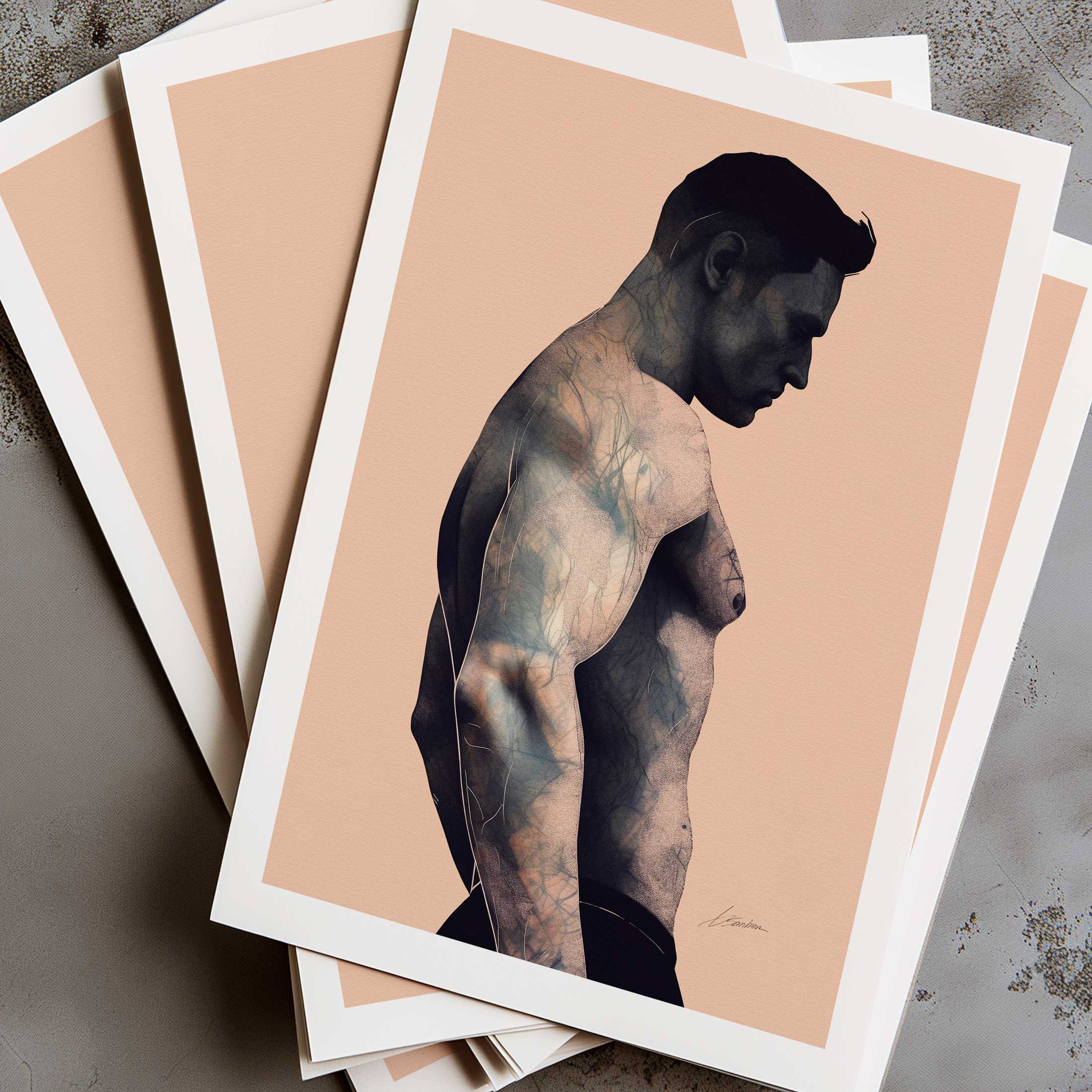 Fading Into Thought – Art Print Artist Brenden Sanborn