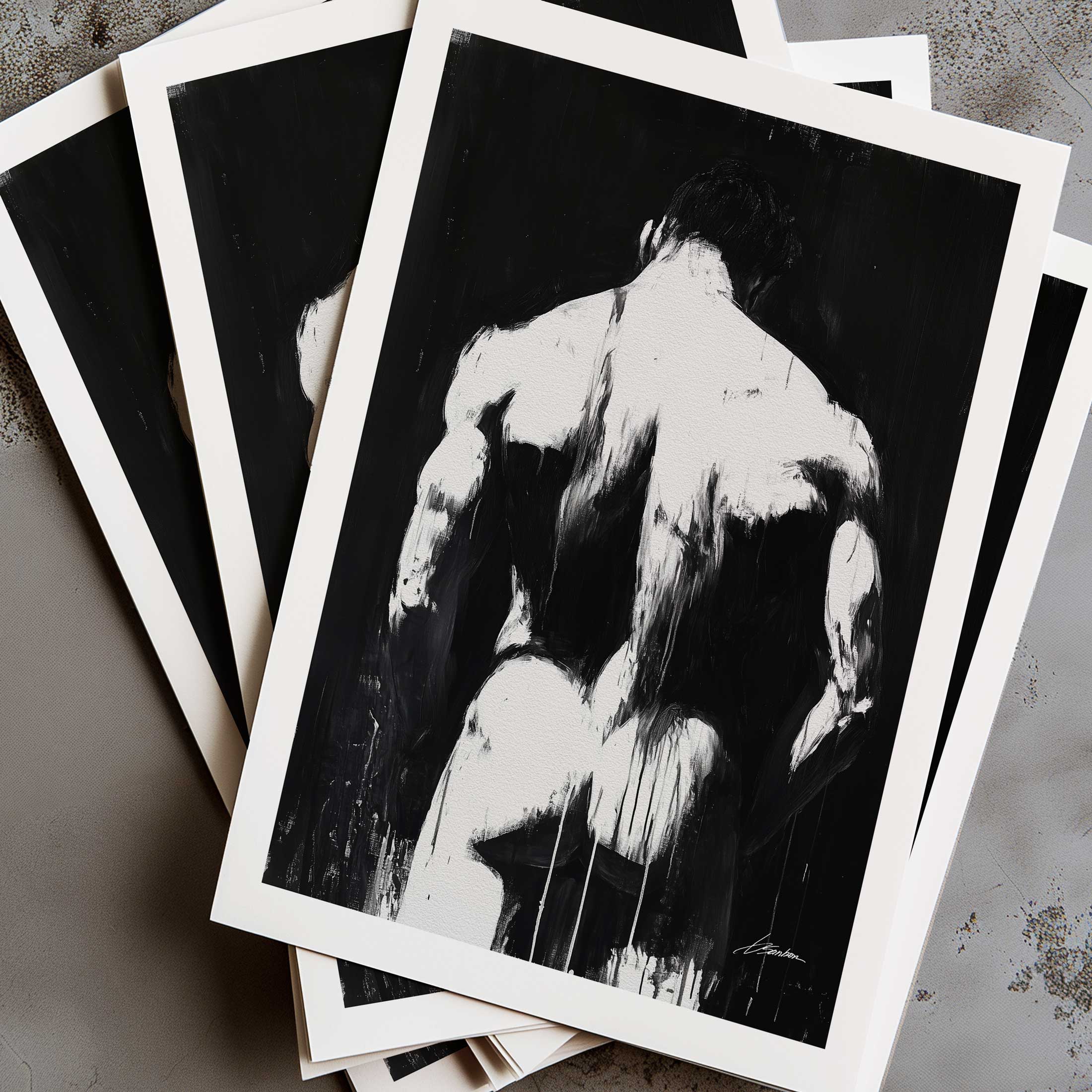 Drenched in Shadow – Art Print Artist Brenden Sanborn
