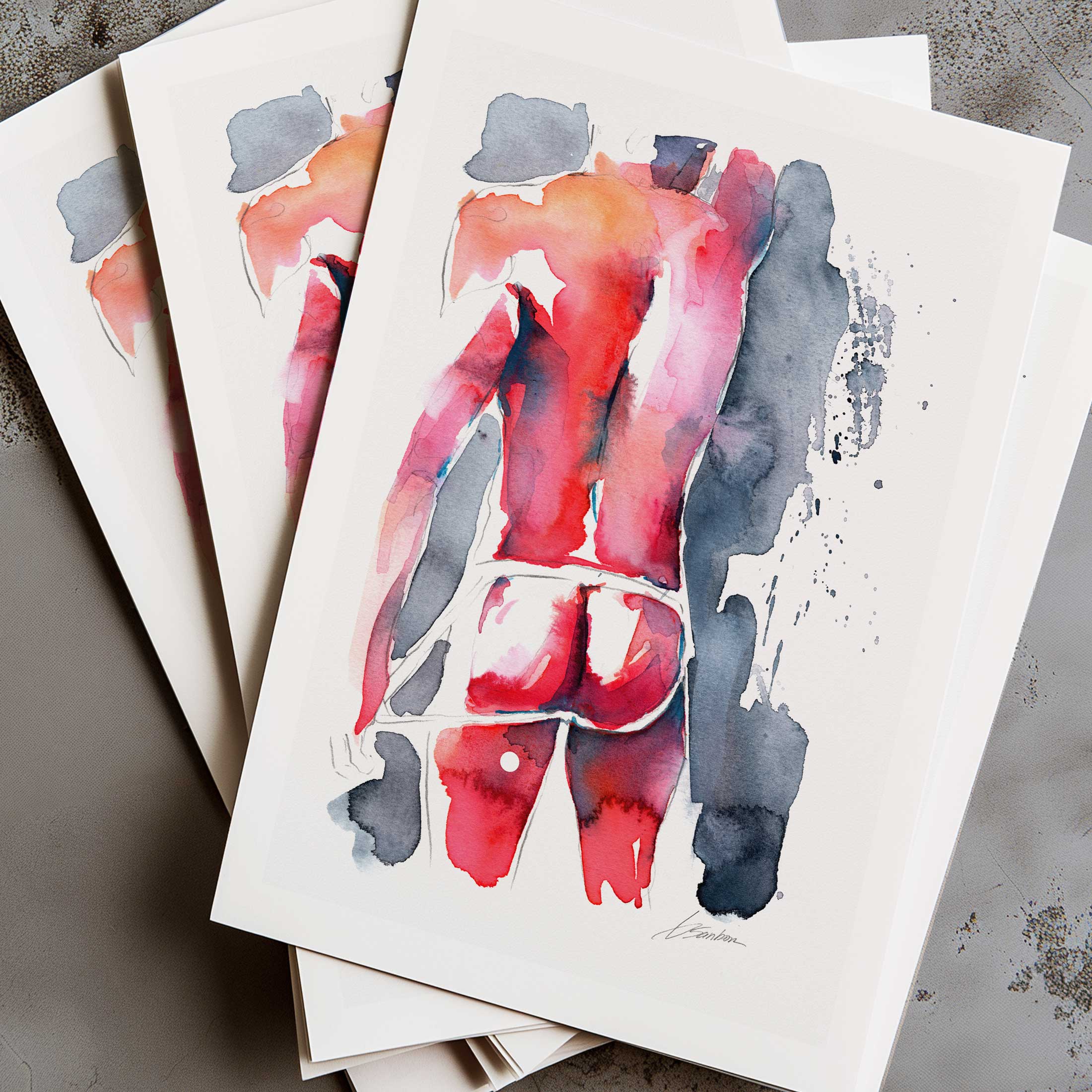Booty Rampage – Art Print Artist Brenden Sanborn
