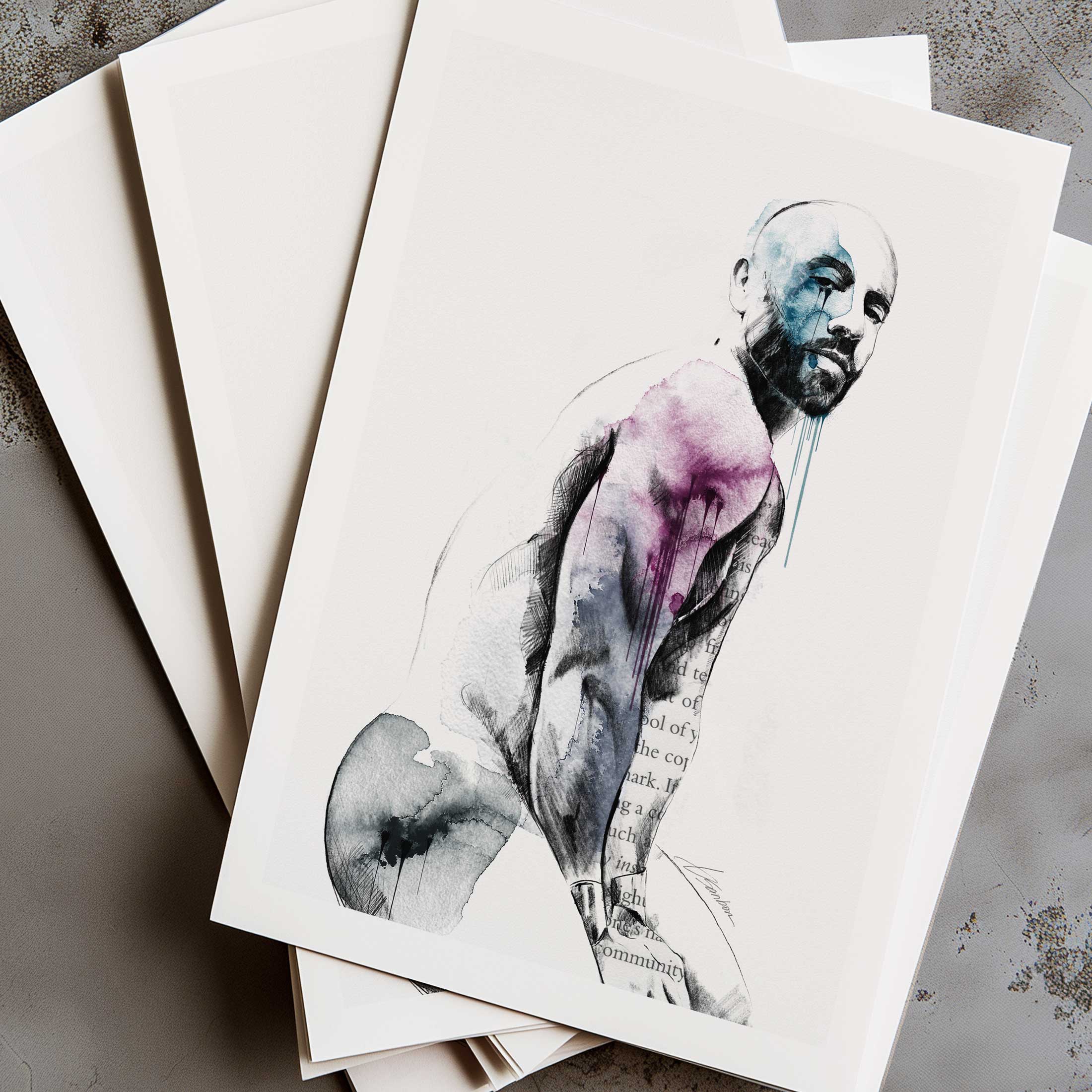 Dance of Energies - Art Print Artist Brenden Sanborn