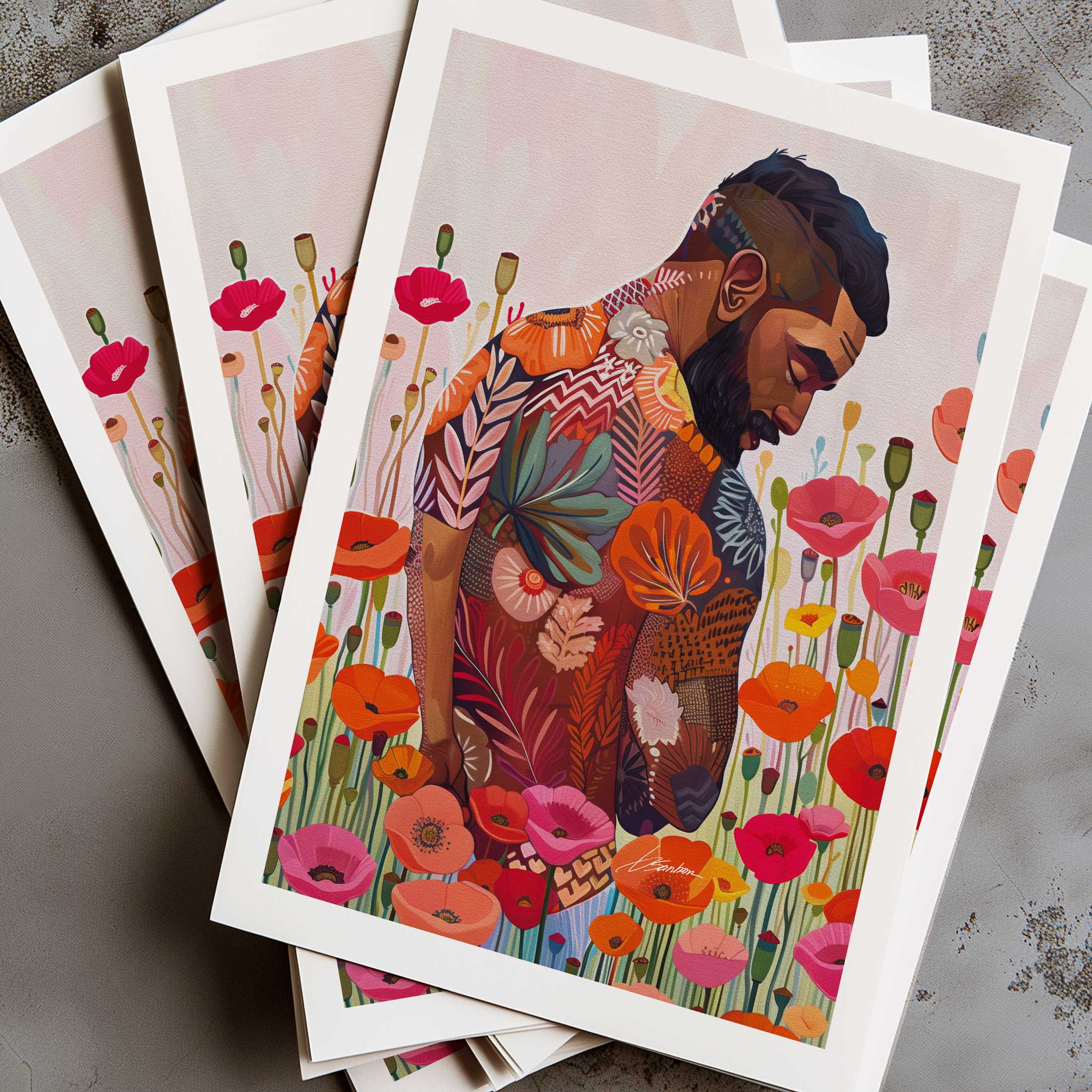 Where Petals Belong – Art Print Artist Brenden Sanborn