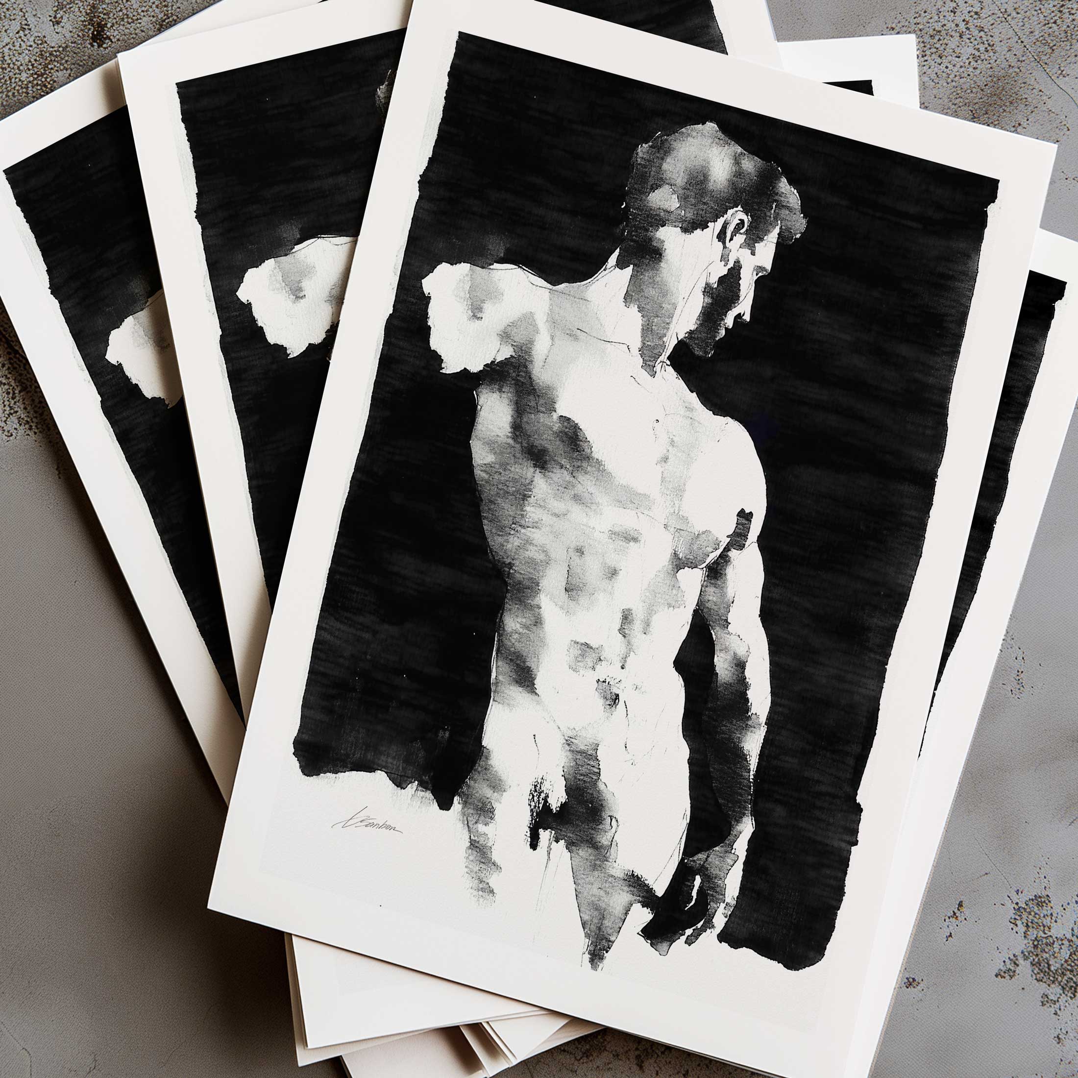 Shadowline Grace – Art Print Artist Brenden Sanborn