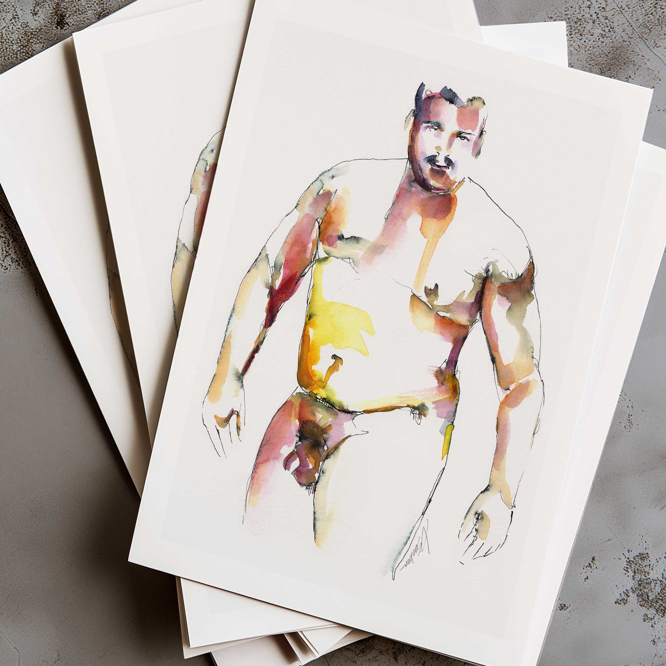 Beefy and Bold – Art Print Artist Brenden Sanborn
