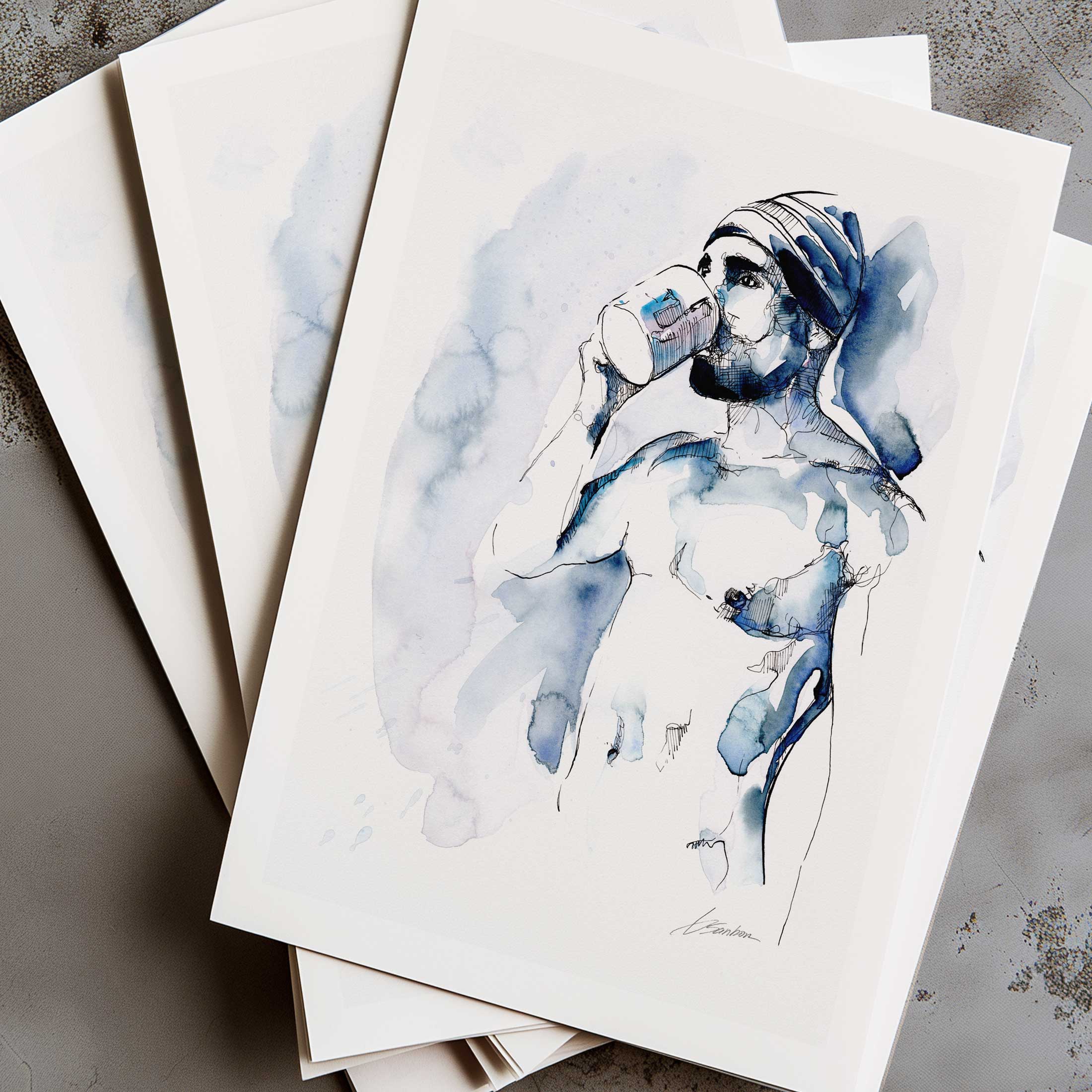 Morning Ritual – Art Print Artist Brenden Sanborn