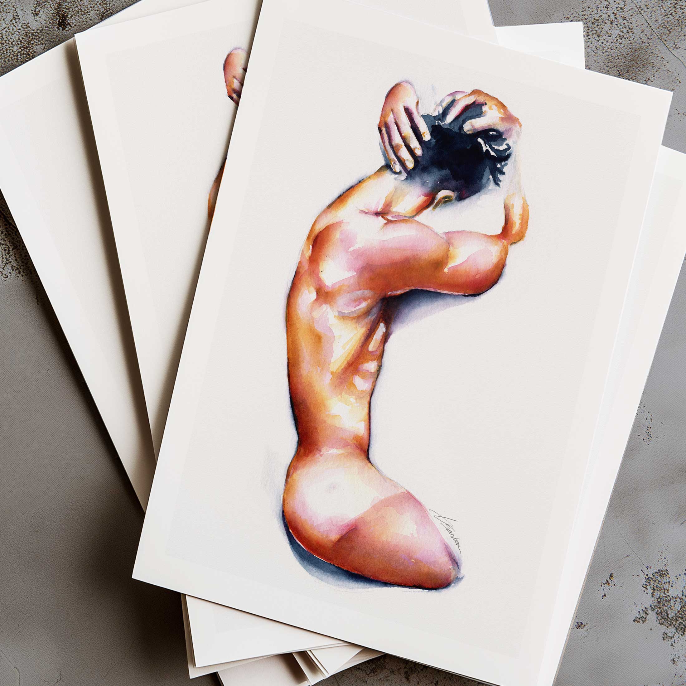 Submerged in Stillness – Art Print Artist Brenden Sanborn