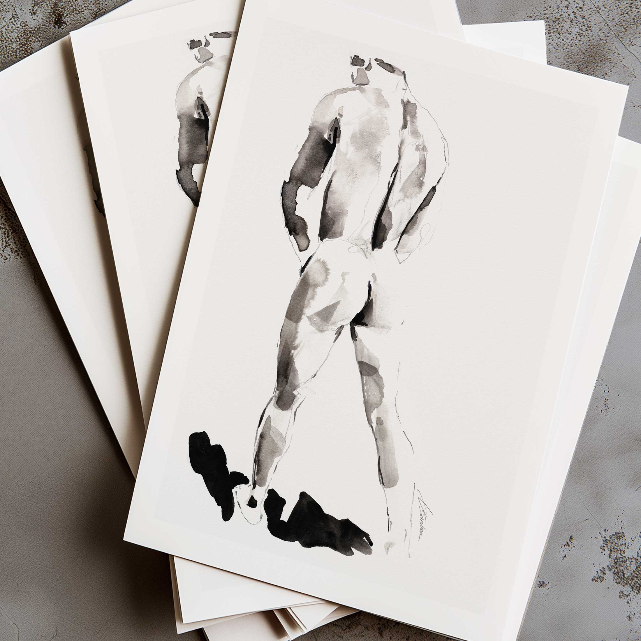 Shadow Where You Stood – Art Print Artist Brenden Sanborn